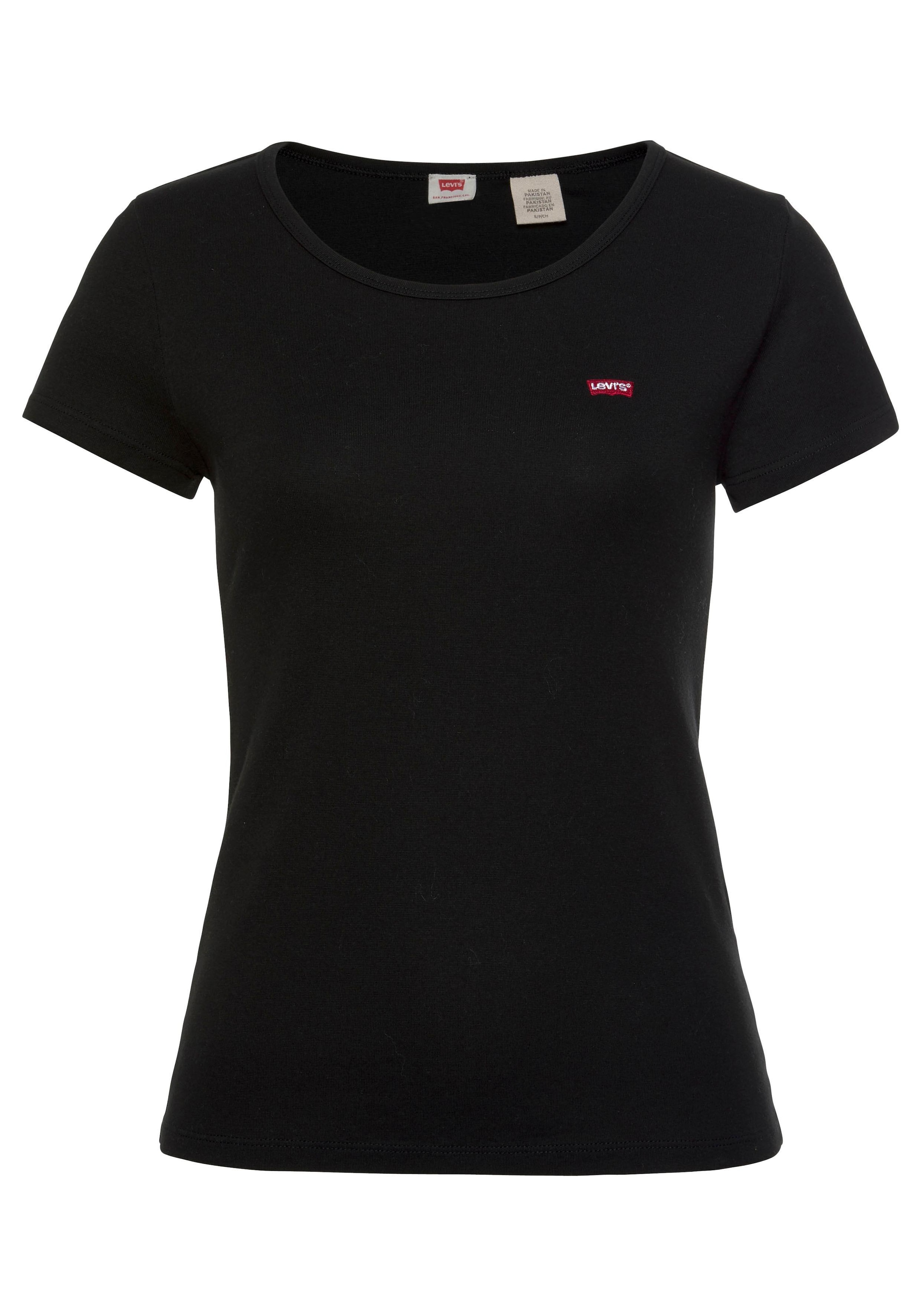 Levi's® T-Shirt »Mini-Logo«, (Packung, 2 tlg.), mit kleiner Markenlogo-Stickerei auf der Brust
