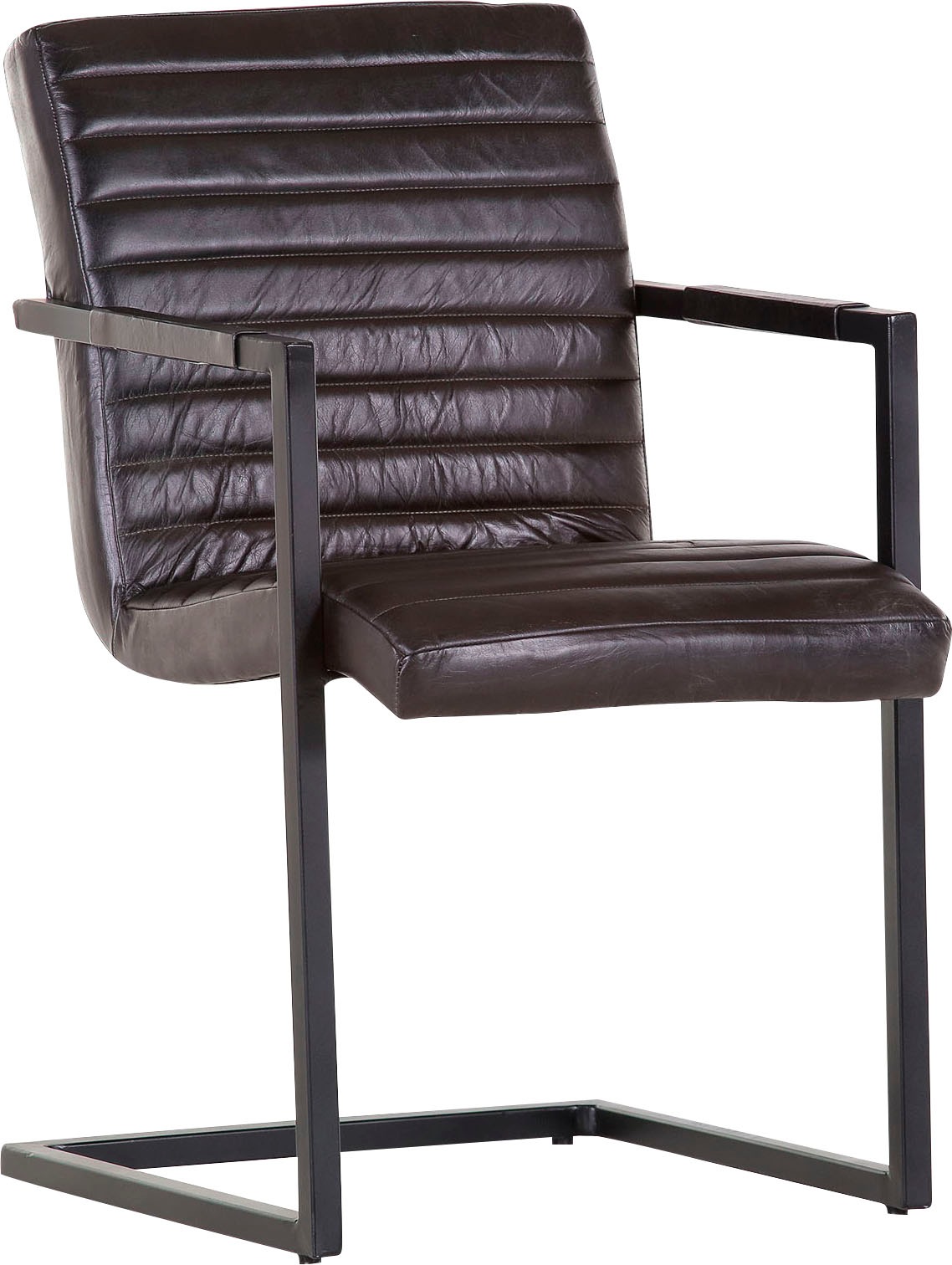 Gutmann Factory Freischwinger »Barcelona« (Set) 2 Stk.in Leder günstig online kaufen