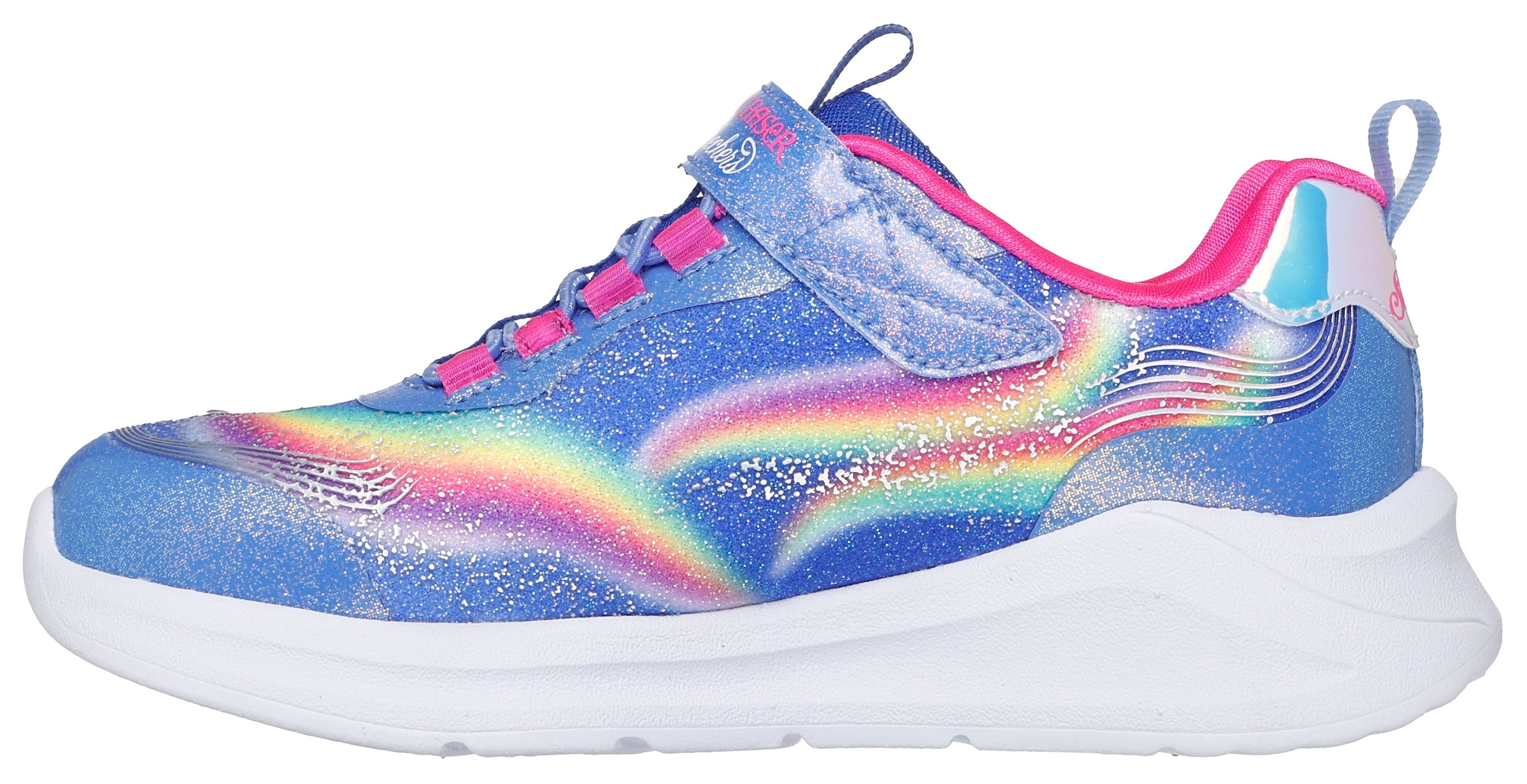 Skechers Sneaker »UNICORN CHASER«, Blinkschuh mit Einhorn, Größenschablone zum Download