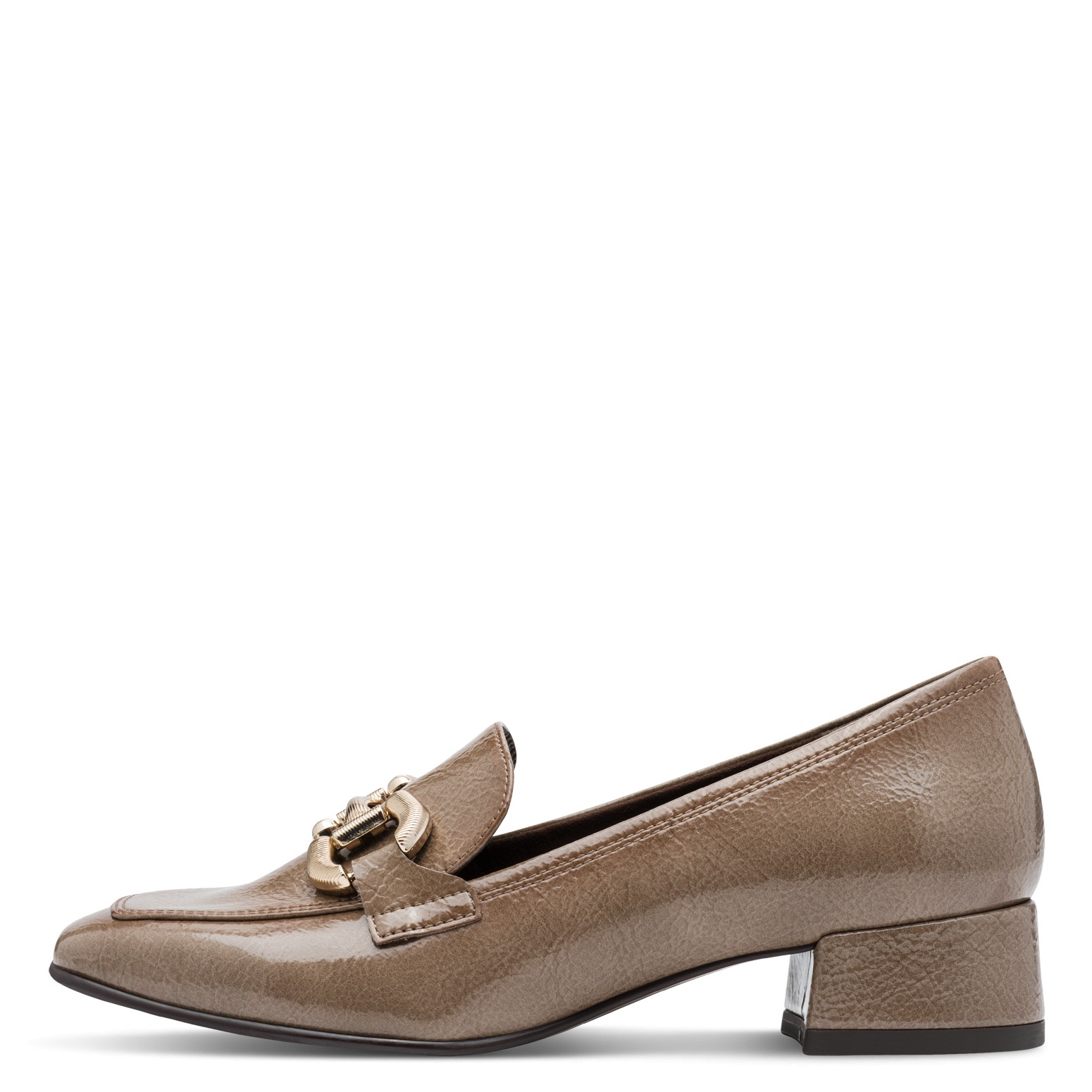 Tamaris Slipper, Blockabsatz, Pumps, Businessschuh mit modischer Zierspange