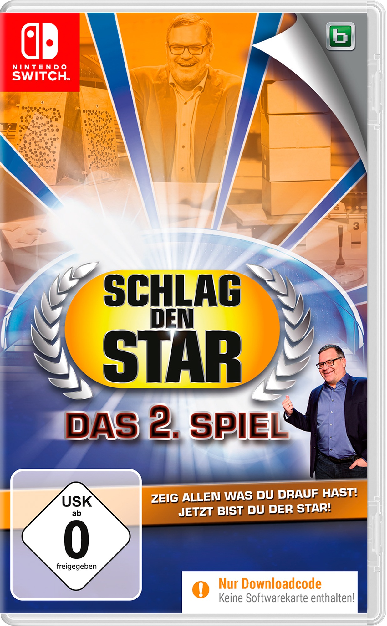 bitComposer Spielesoftware »Schlag den Star - Das 2. Spiel«, Nintendo Switch