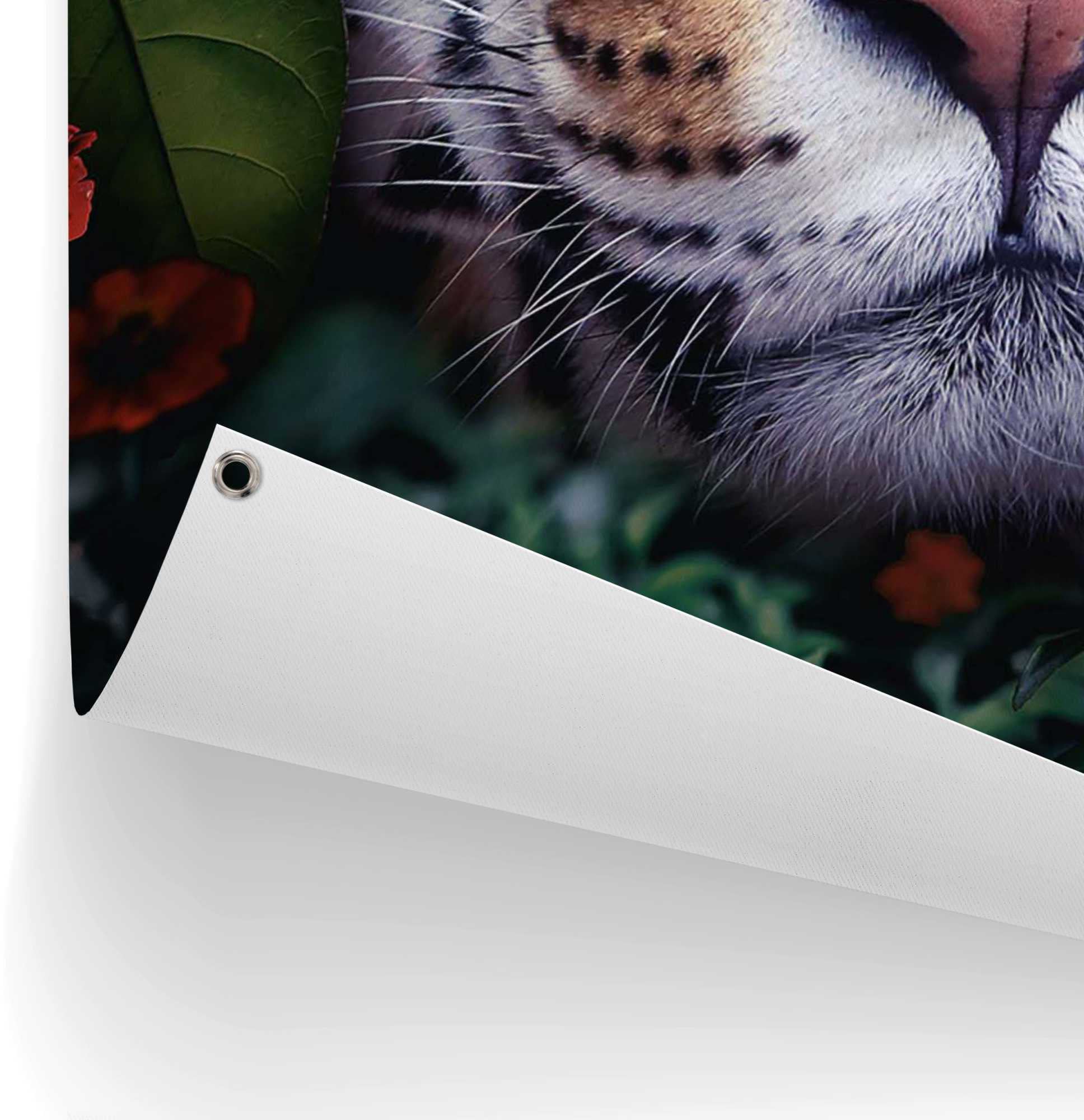Reinders! Poster »Leopard«, leichtes und wasserfestes Gartenposter für den Außeneinsatz