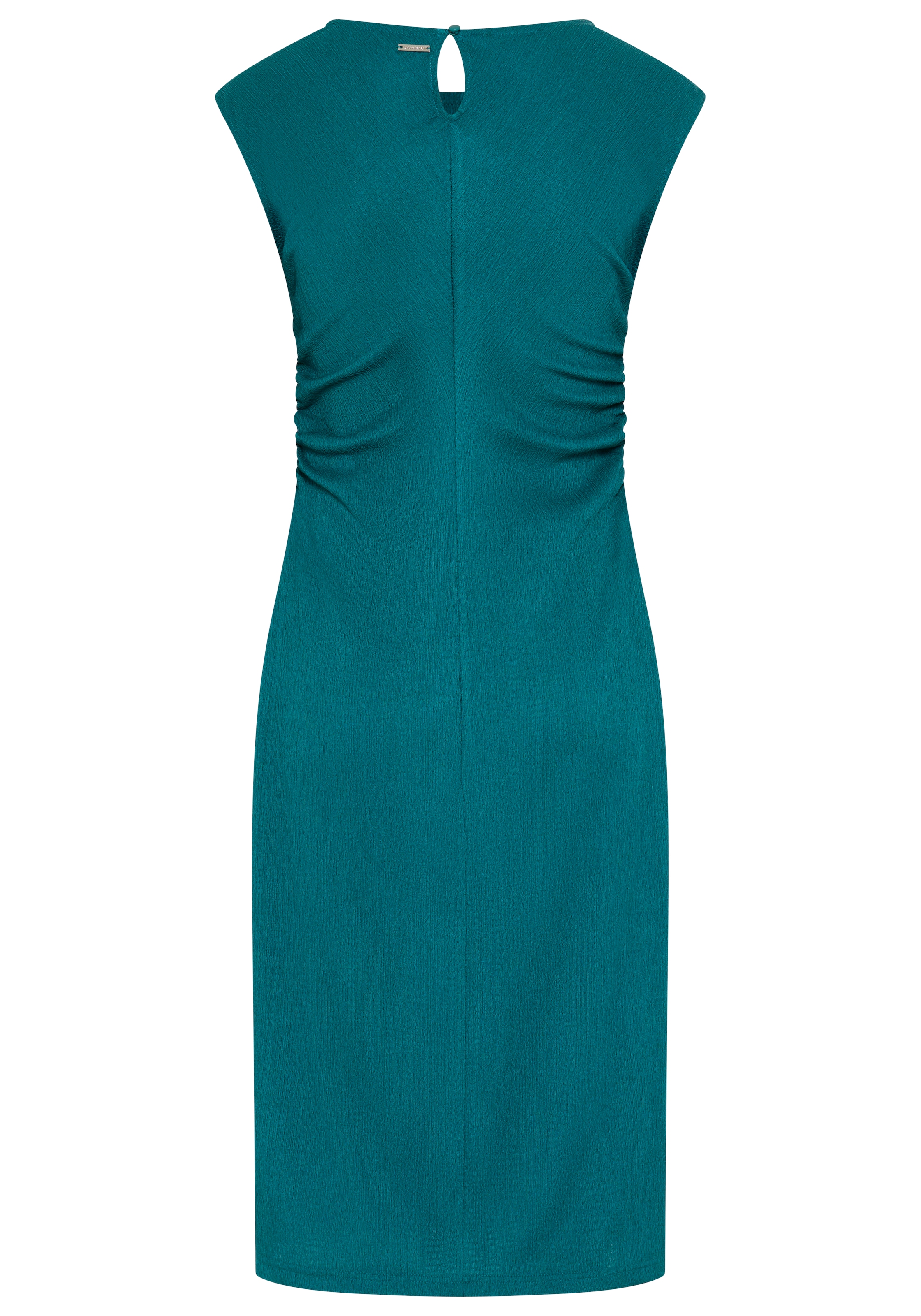 Bruno Banani Abendkleid wadenlang, ärmellos, figurbetont, strukturierter Jersey