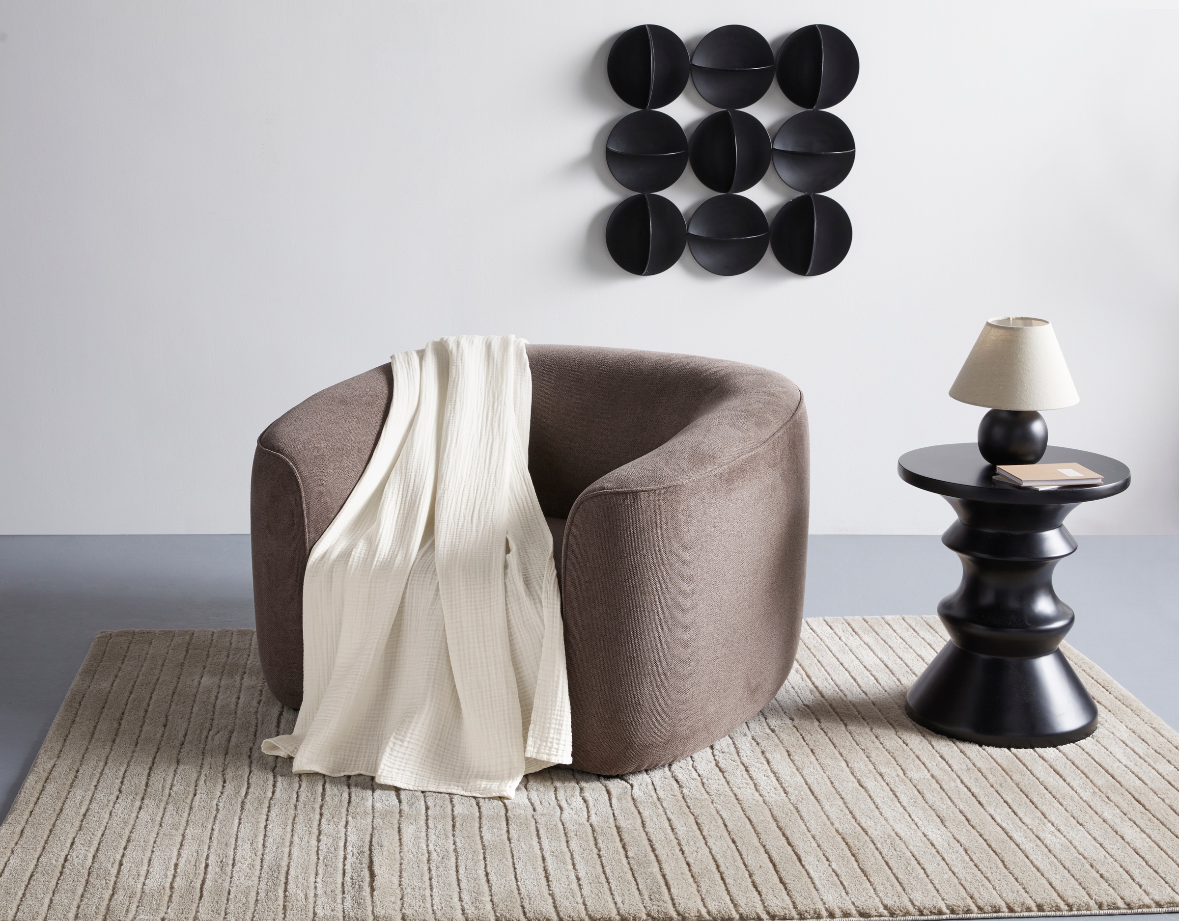 LeGer Home by Lena Gercke Wohndecke »HEVIN«, Tagesdecke im Baumwoll-Crinkle günstig online kaufen