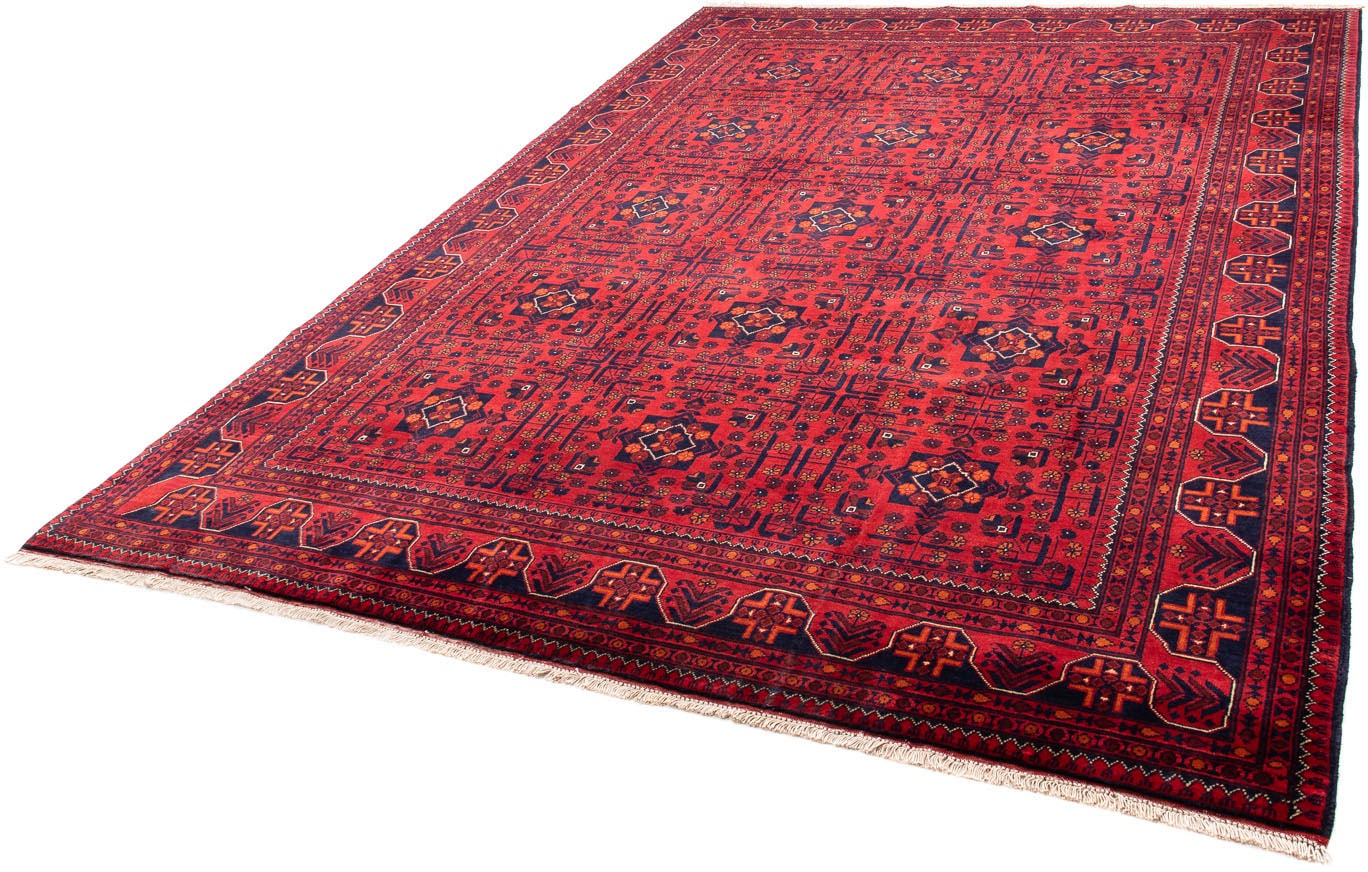 morgenland Orientteppich »Afghan - Kunduz - 301 x 205 cm - dunkelrot«, rech günstig online kaufen