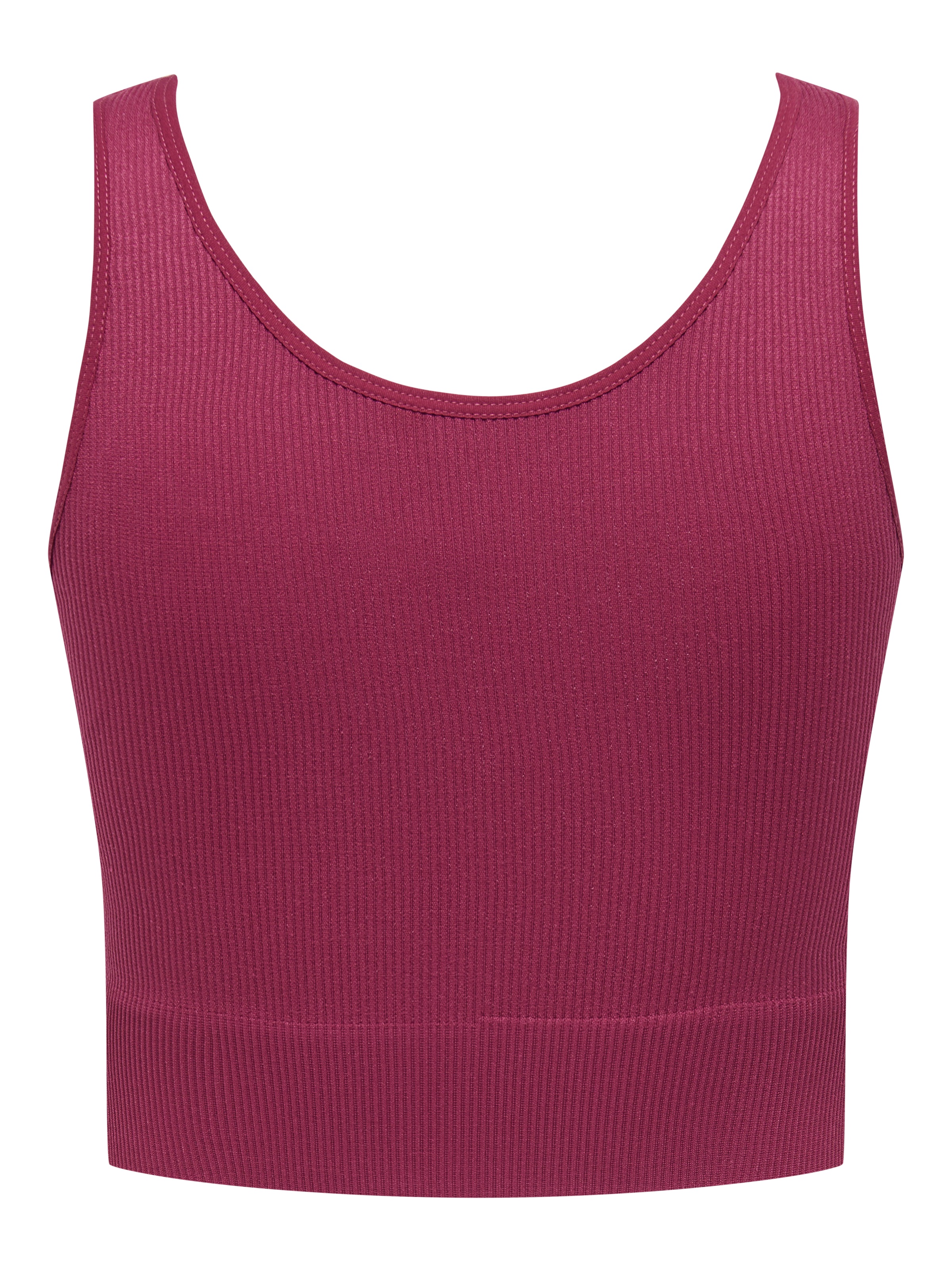 ONLY Play Trainingstop »ONPJAIA LIFE« Cropped Fit, in feiner Rippstruktur