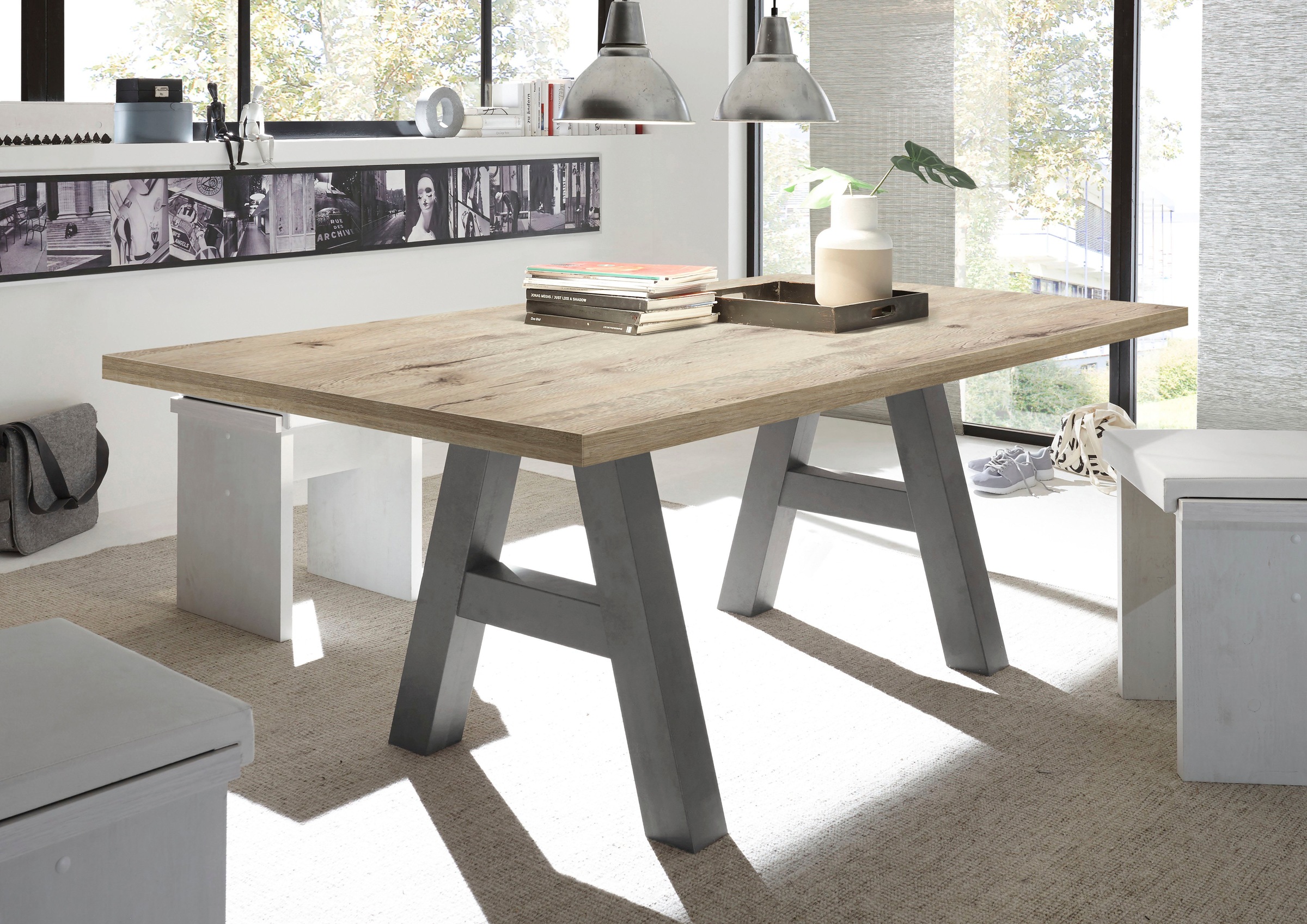 Mäusbacher Esstisch "Mister, TOPSELLER" OTTOS Choice, Gestell in X-Form günstig online kaufen