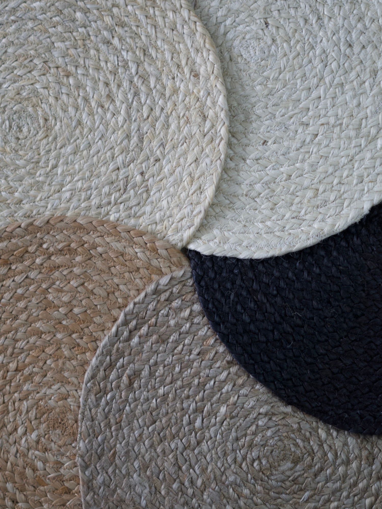 HANSE Home Teppich »Rangpur Juteteppich, auch in oval« rund 10 mm Höhe Handgewebt, 100% Jute , Natur, Wohnzimmer, Flur, Boho, Skandi