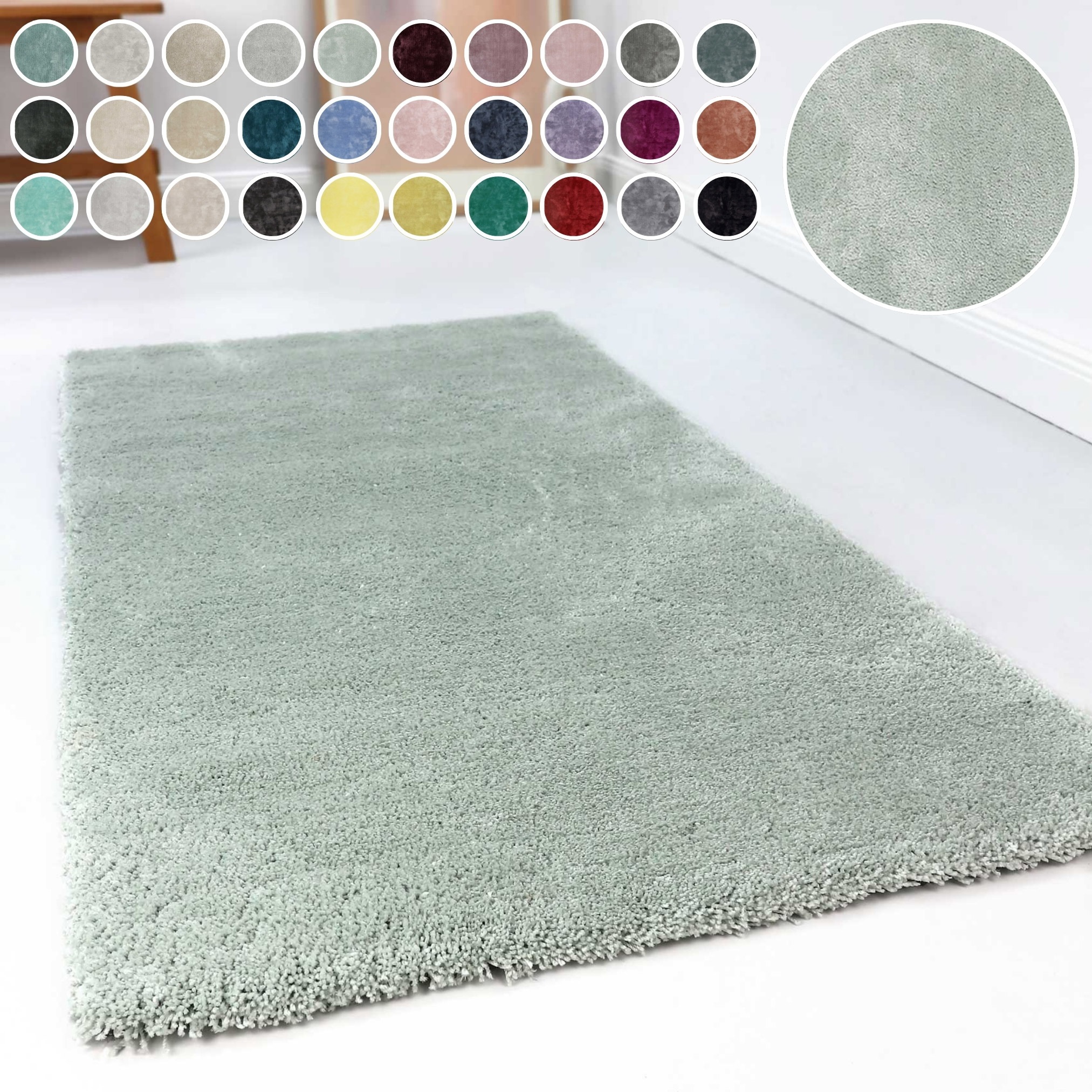Esprit Hochflor-Teppich »Relaxx ESP-4150«, rechteckig, 25 mm Höhe, Wohnzimm günstig online kaufen