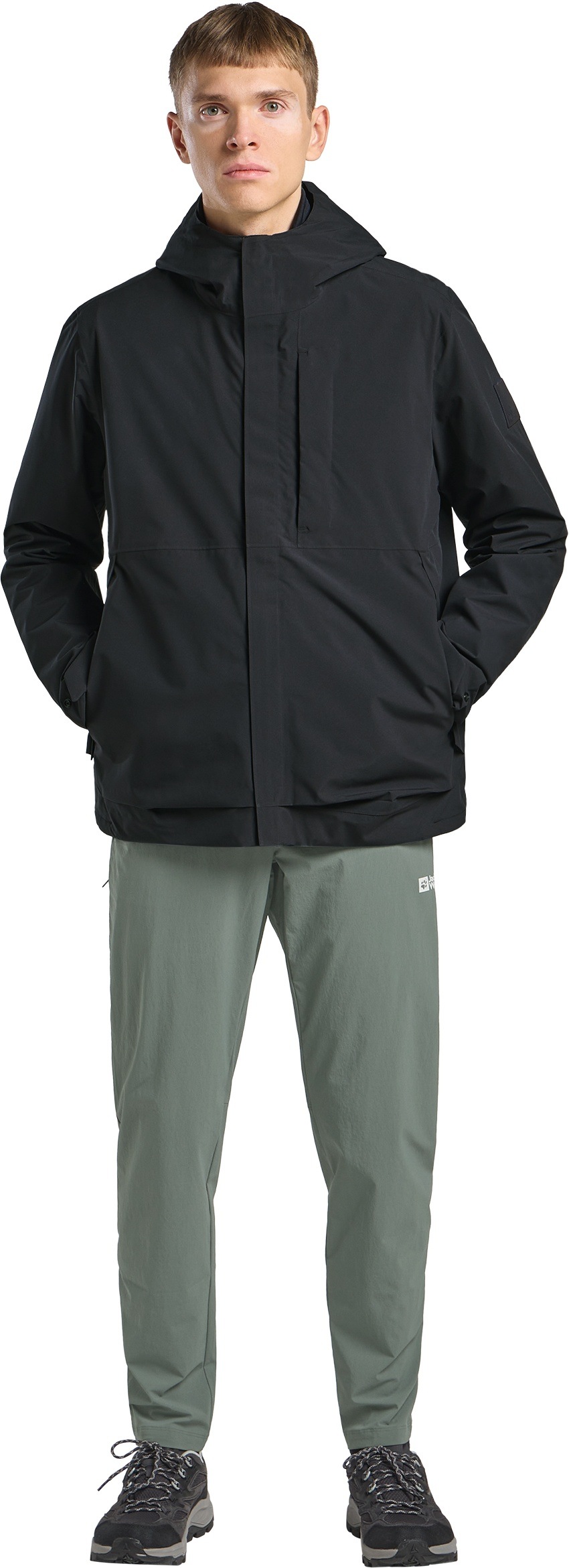 Jack Wolfskin Funktionsjacke »MAINKAI JKT M«, mit Kapuze