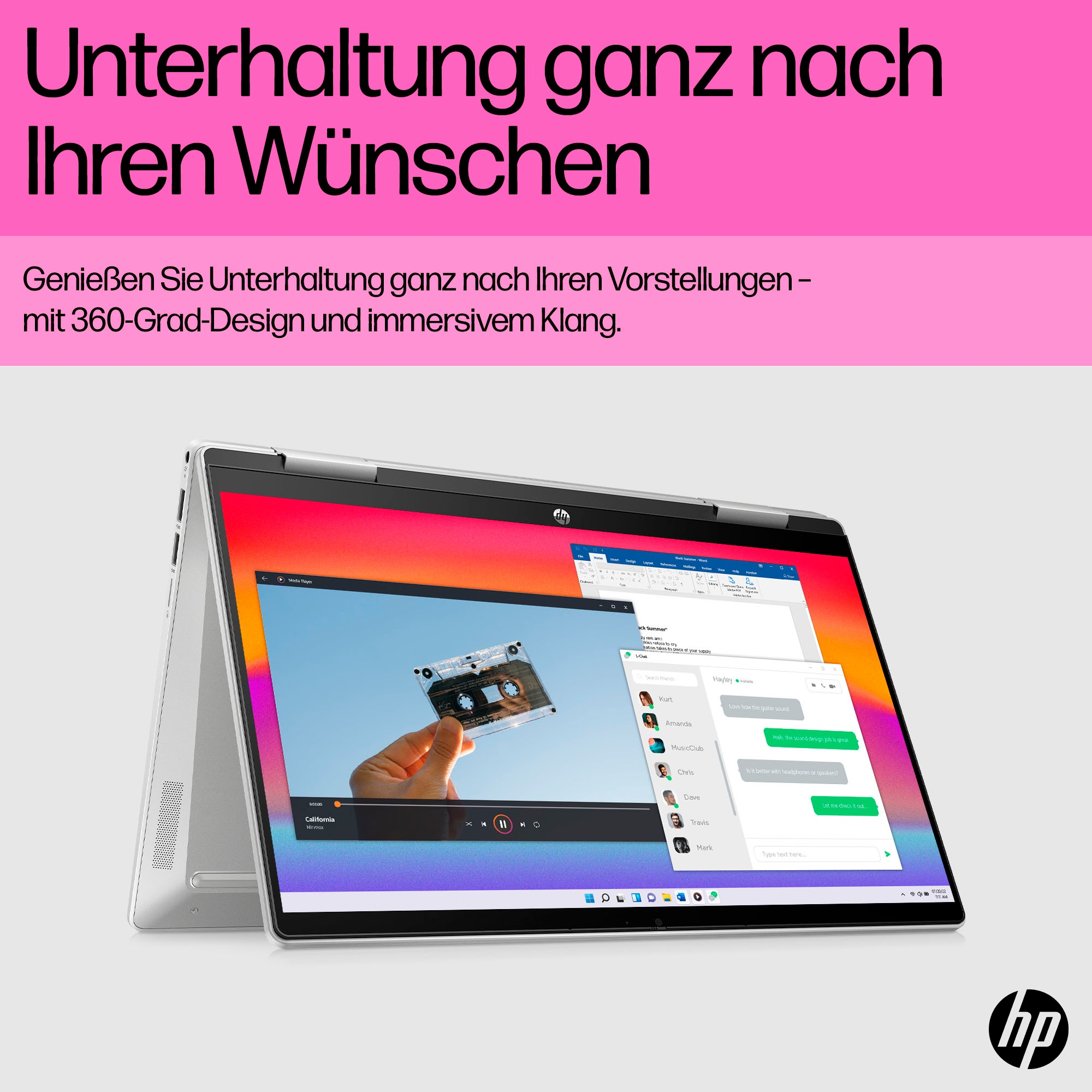 HP Notebook »14-ek20«, 35,6 cm, / 14 Zoll, Intel, Core 7, Intel Graphics, 1000 GB SSD, 14-ek2077ng