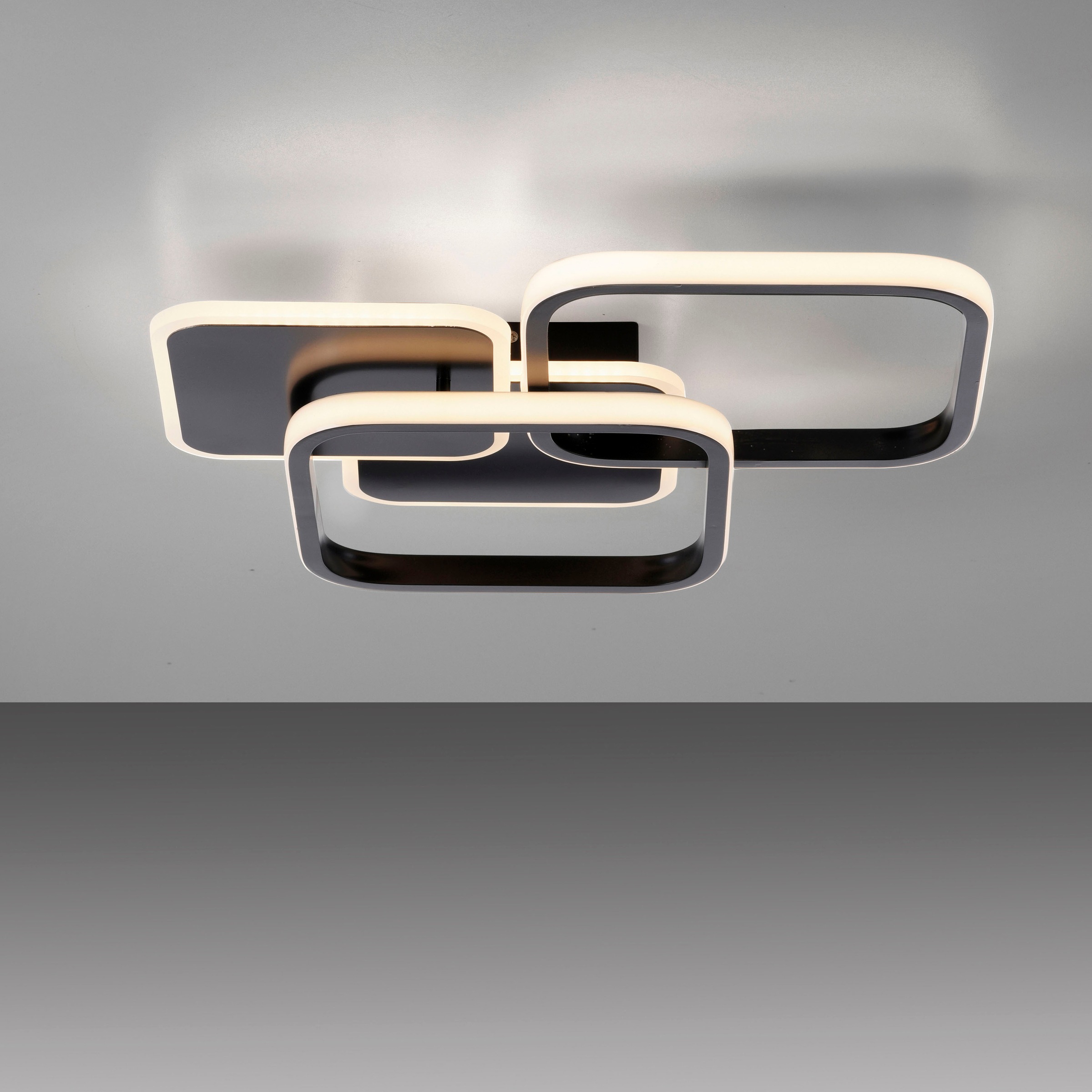 JUST LIGHT Deckenleuchte »SEVENT« LED-Board 1 Stk. Warmweiß LED