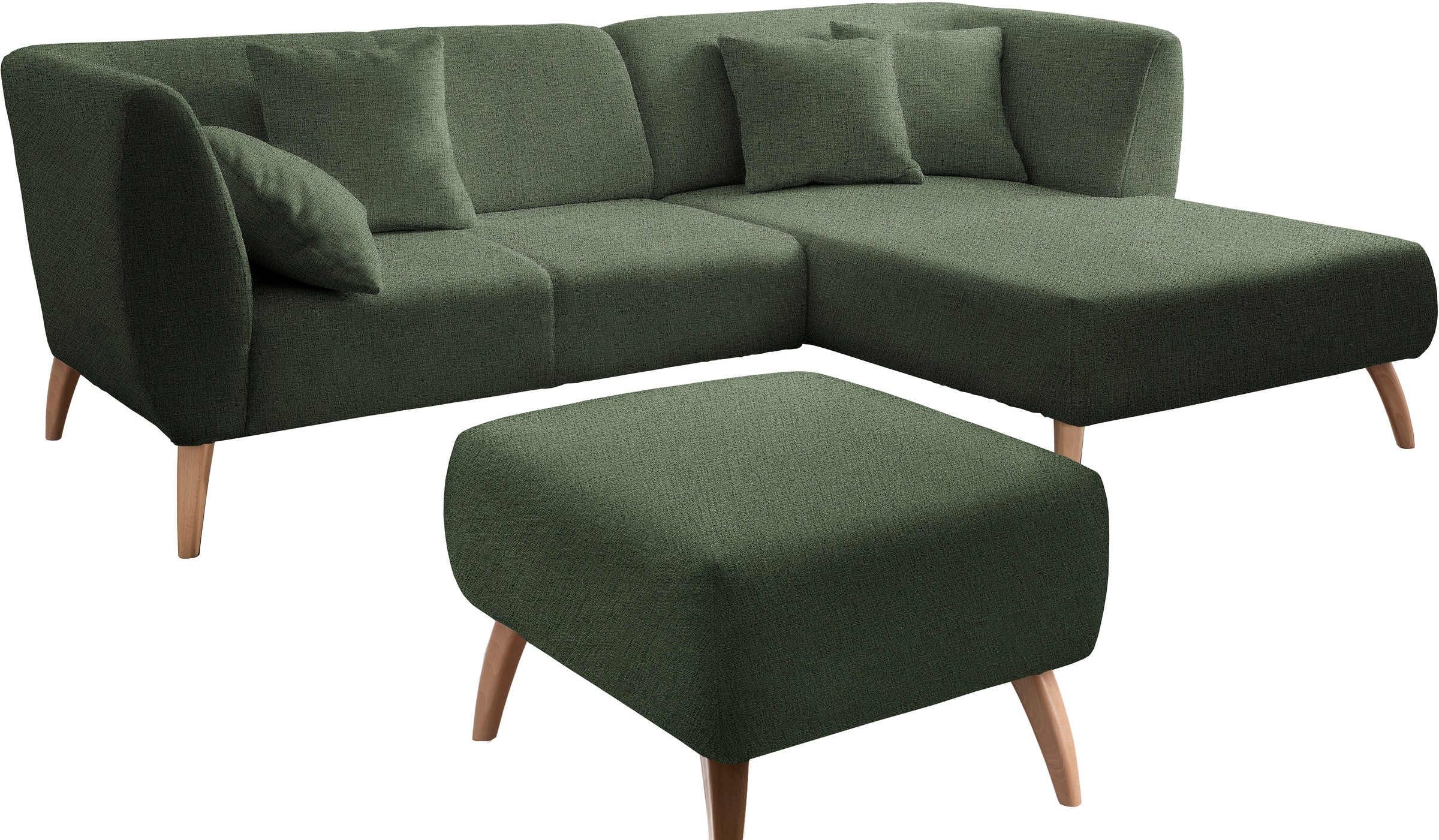 INOSIGN Ecksofa »Colori Polstermöbel mit zeitlos eleganter Rückenführung. L günstig online kaufen