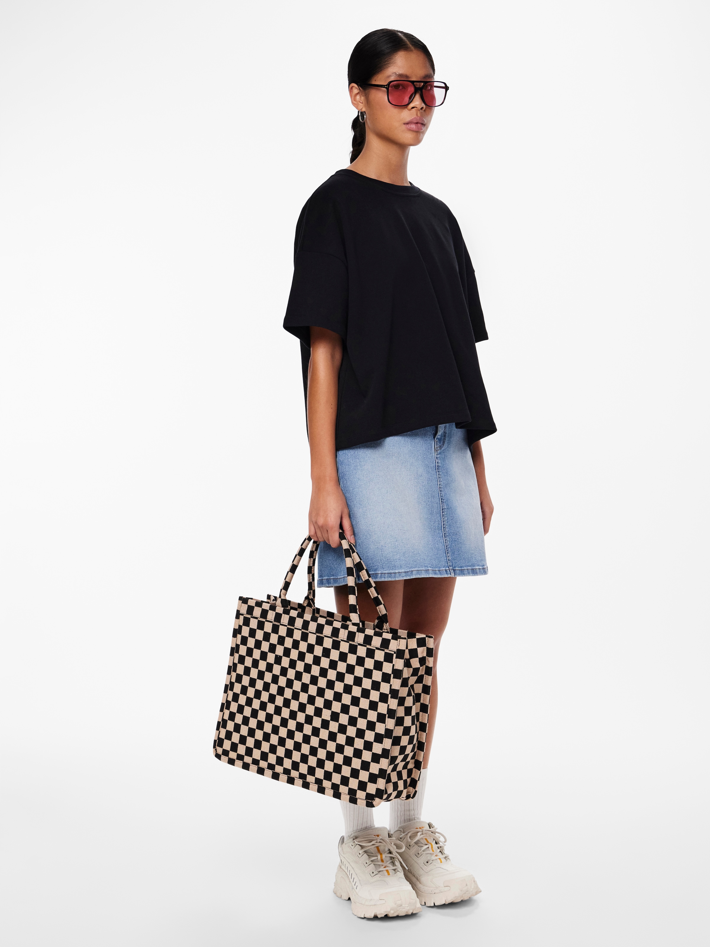 pieces Sweatshirt »PCCHILLI SUMMER 2/4 LOOSE SWEAT NOOS BC«
