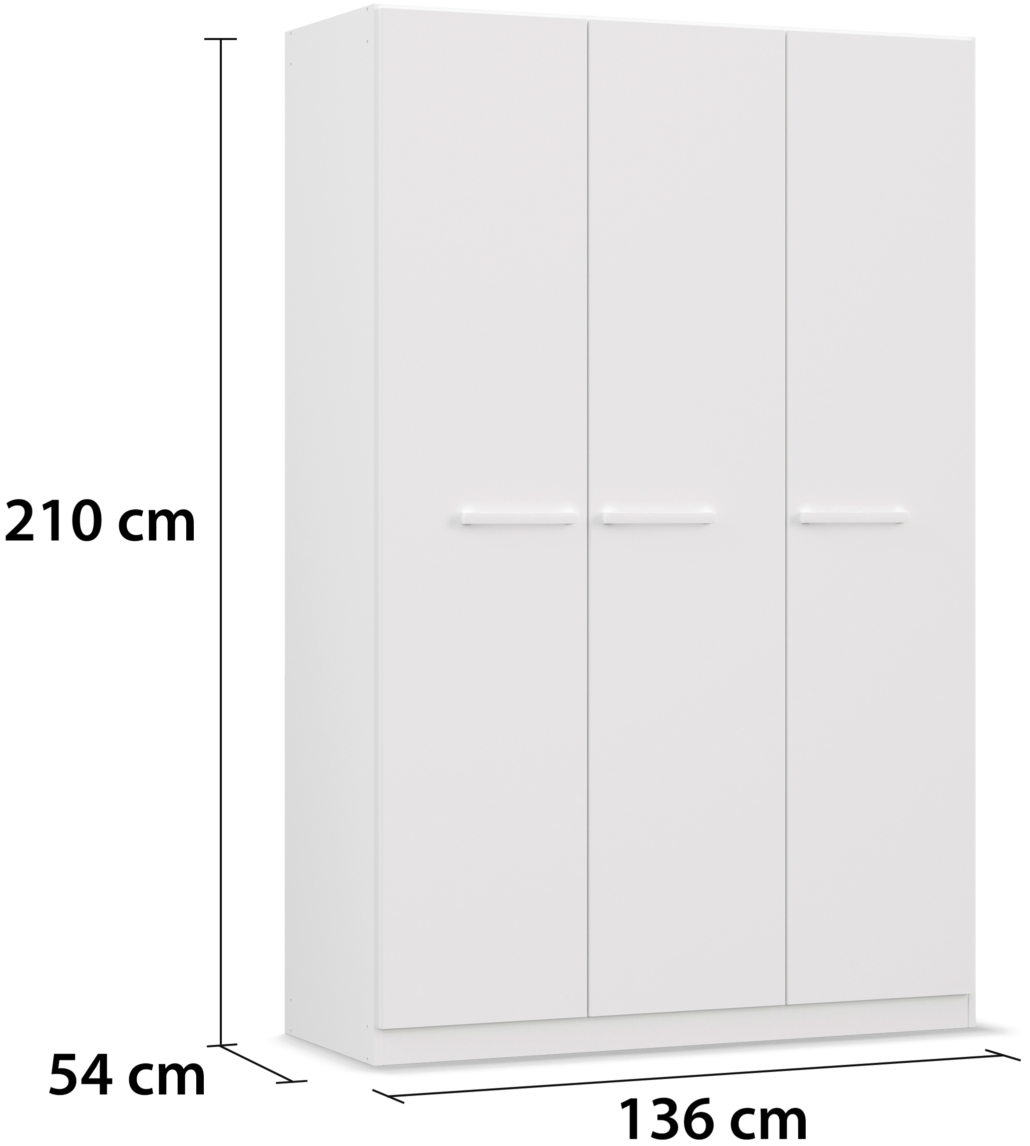 rauch Drehtürenschrank »Kleiderschrank Schrank Garderobe Garderobenschrank Stauraumwunder MODI«, optional mit Spiegel MADE IN GERMANY