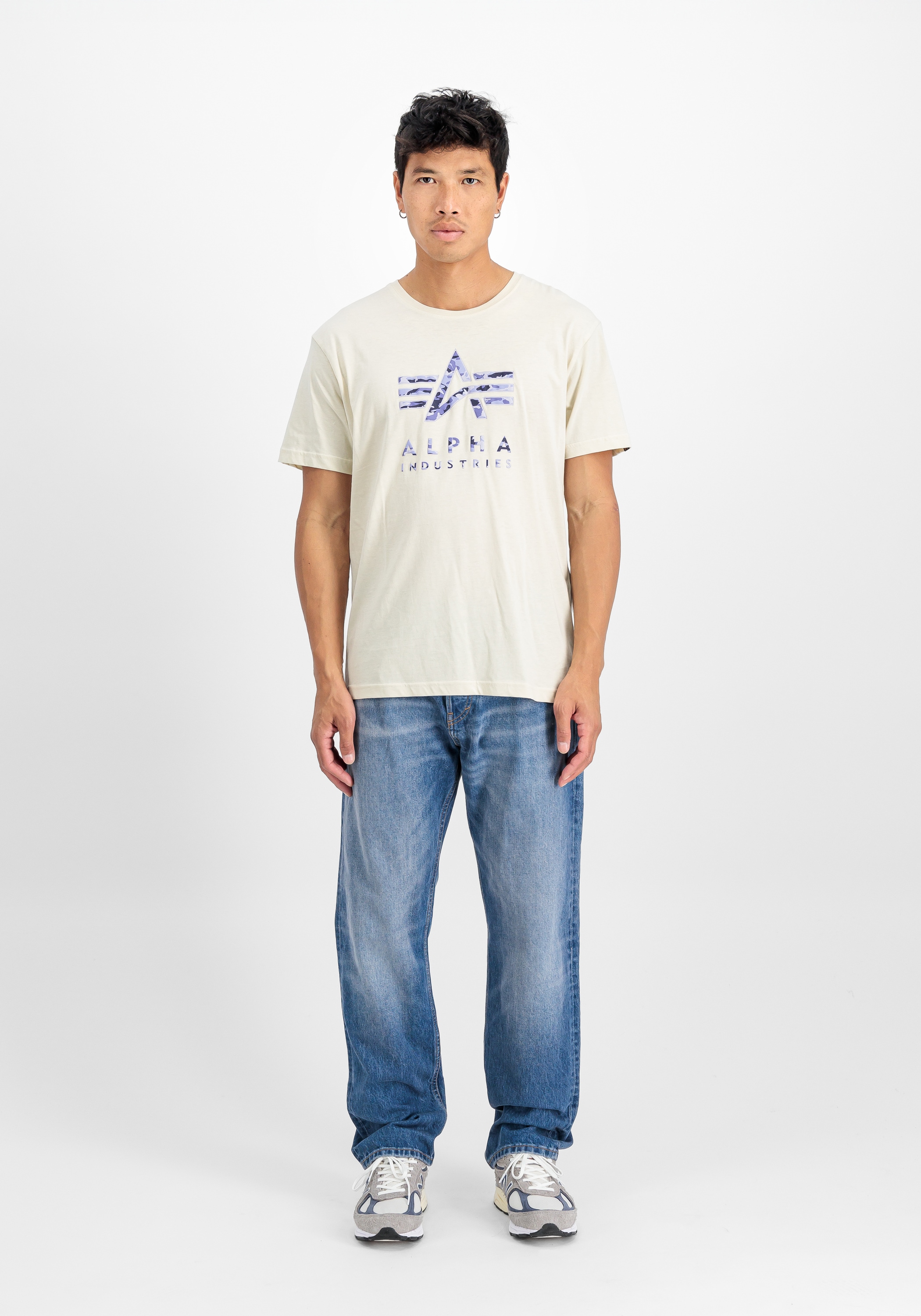 Alpha Industries T-Shirt »Alpha Industries Men - T-Shirts Camo Puff Print T«