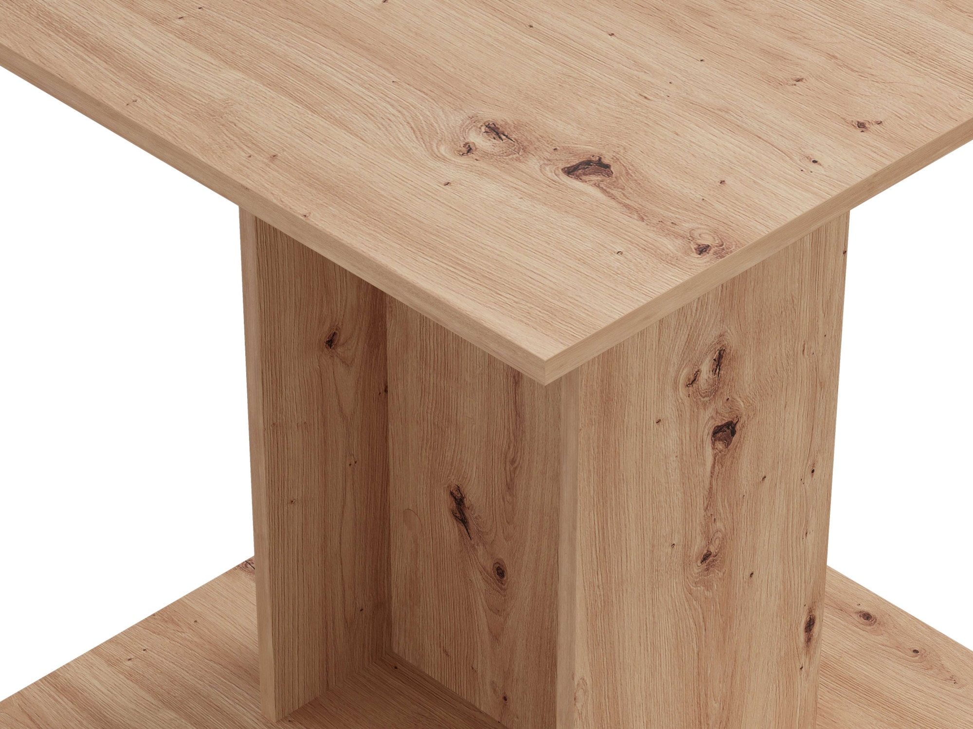 Home affaire Esstisch »Capua, Esstisch, Küchentisch, Bistrotisch, Speisetisch« Leicht zu bewegen,  ideal für kleine Räume, Maße: 80 x 80 cm