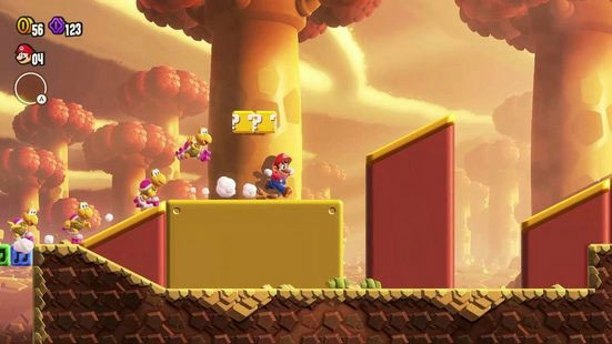 14. Bild von Nintendo Switch Konsolen-Set »Konsole r/b + Super Mario Bros. Wonder«