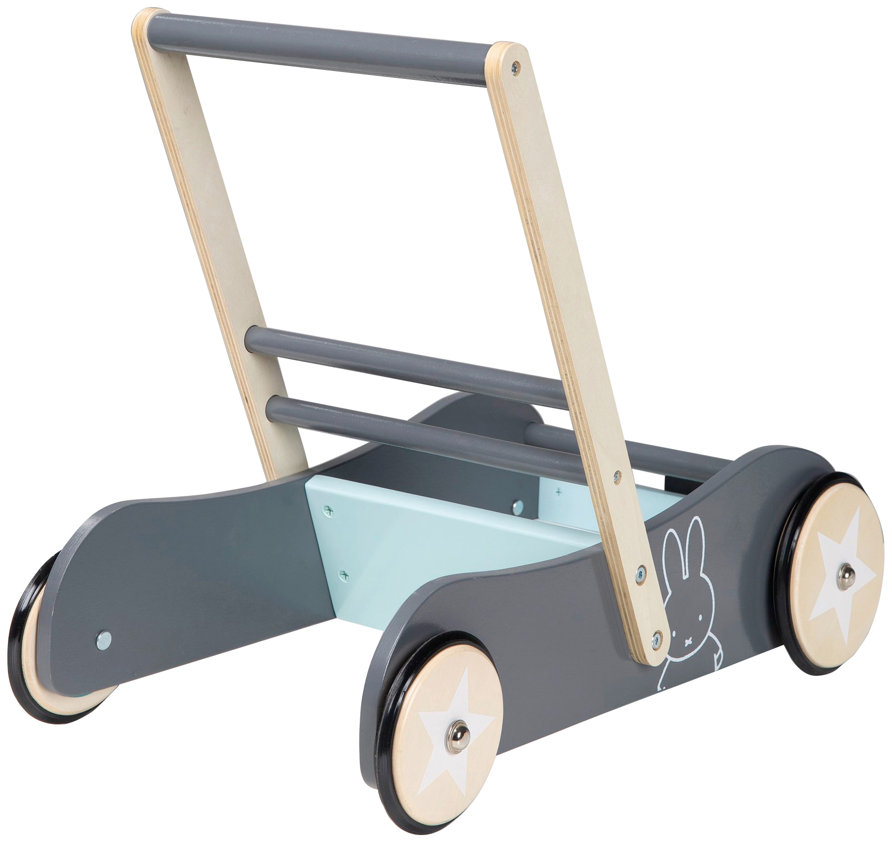 Lauflernwagen »Holzspielzeug, mit im miffy®«, roba® individuell bestellen Bremswirkung Online-Shop einstellbarer