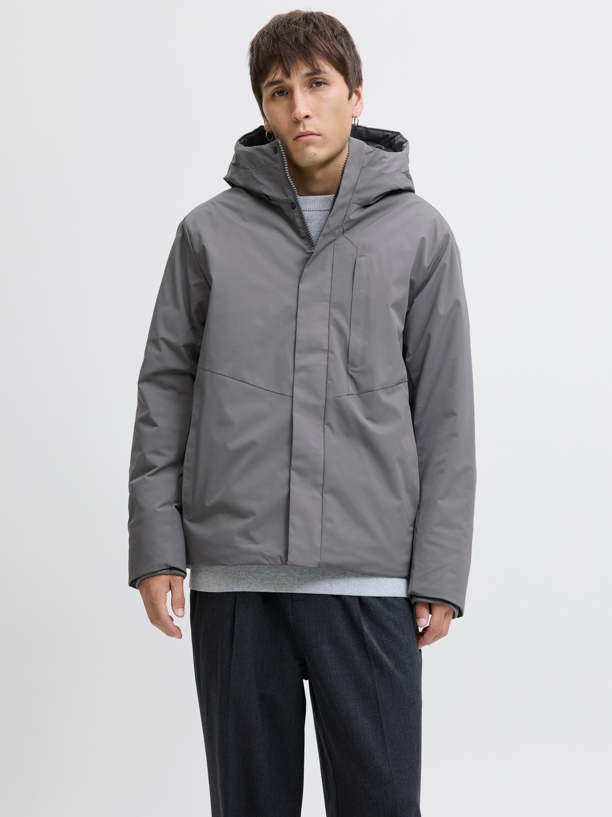 Jack & Jones Outdoorjacke »JJEKEEN JACKET AW25 SN« mit Kapuze
