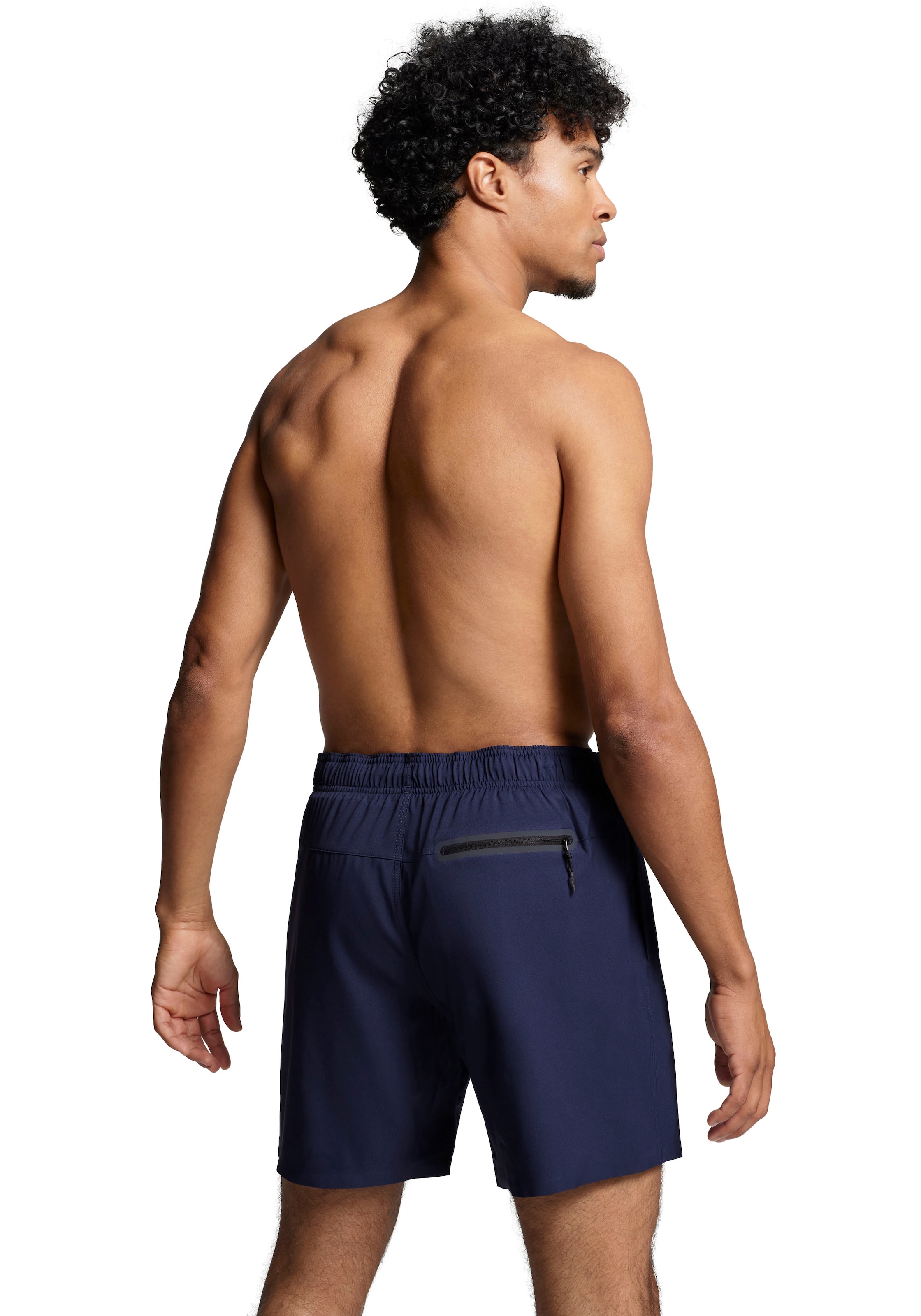 PUMA Badeshorts »PUMA SWIM MEN MEDIUM LENGTH SWIM SHORTS«, High-Tech Reißverschluss an der Gesäßtasche, Seitentaschen