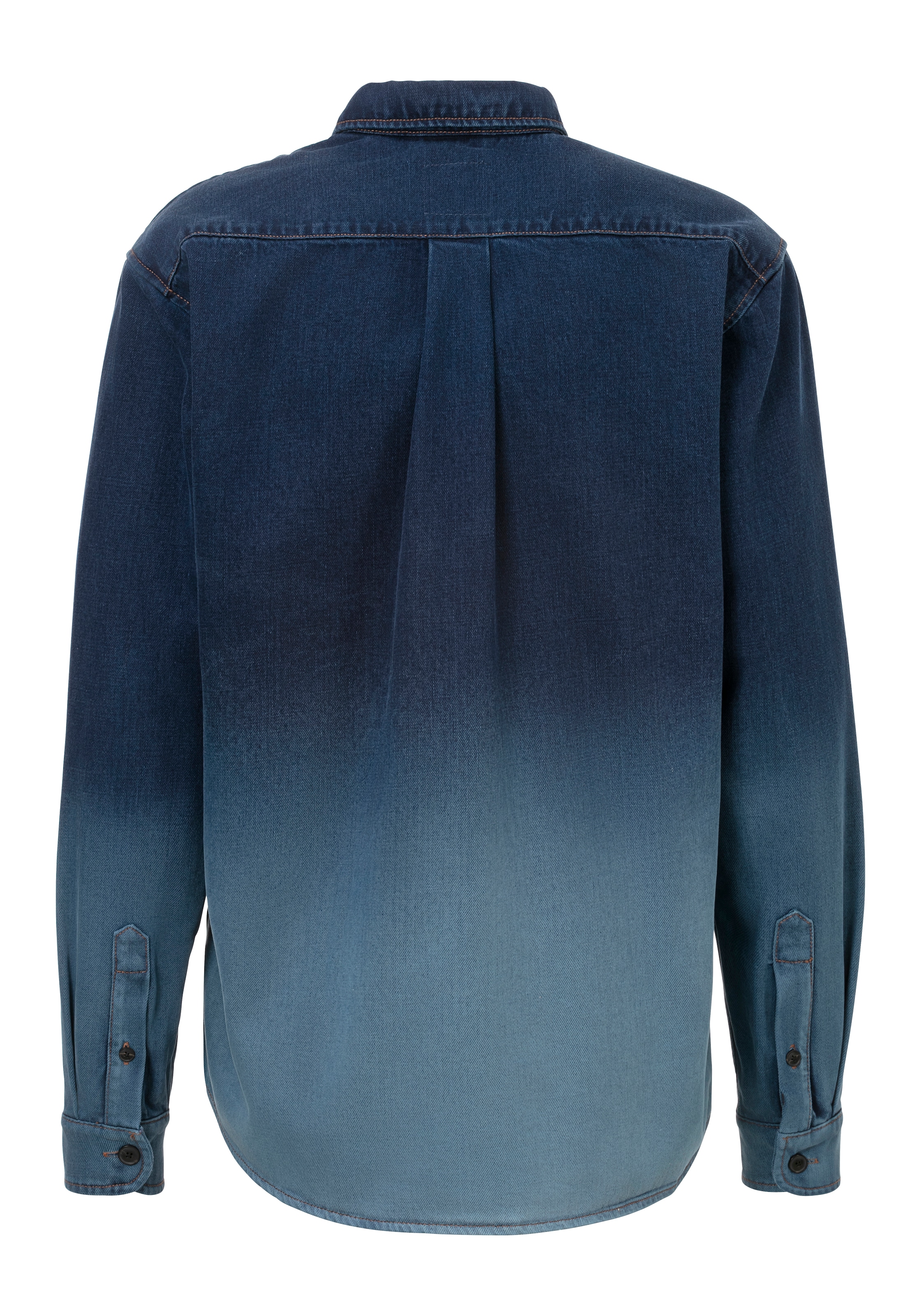 BOSS ORANGE Jeanshemd »Lambey - Denim«, mit Farbverlauf