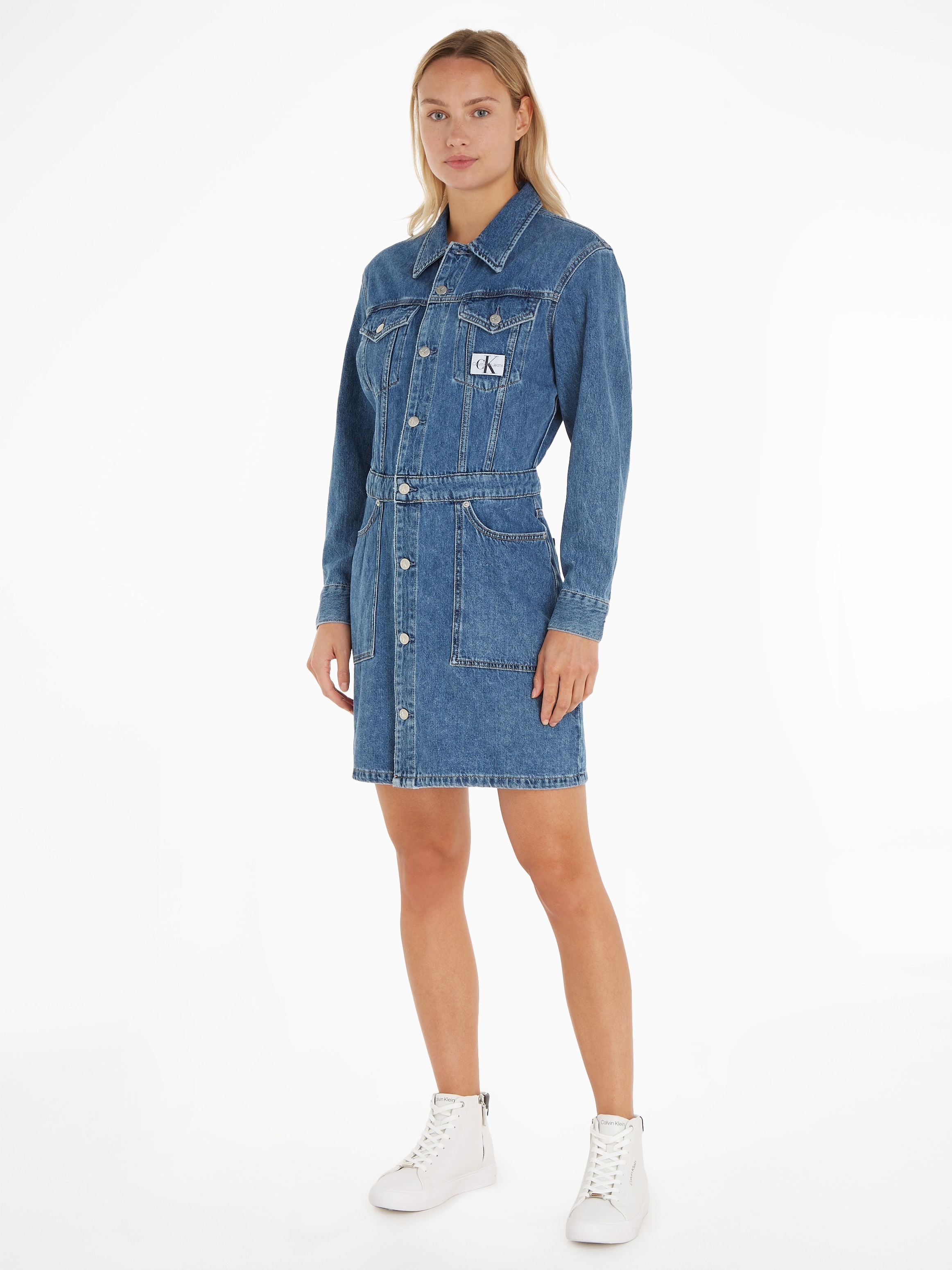 Calvin Klein Jeans Jeanskleid »TRUCKER bestellen DRESS«