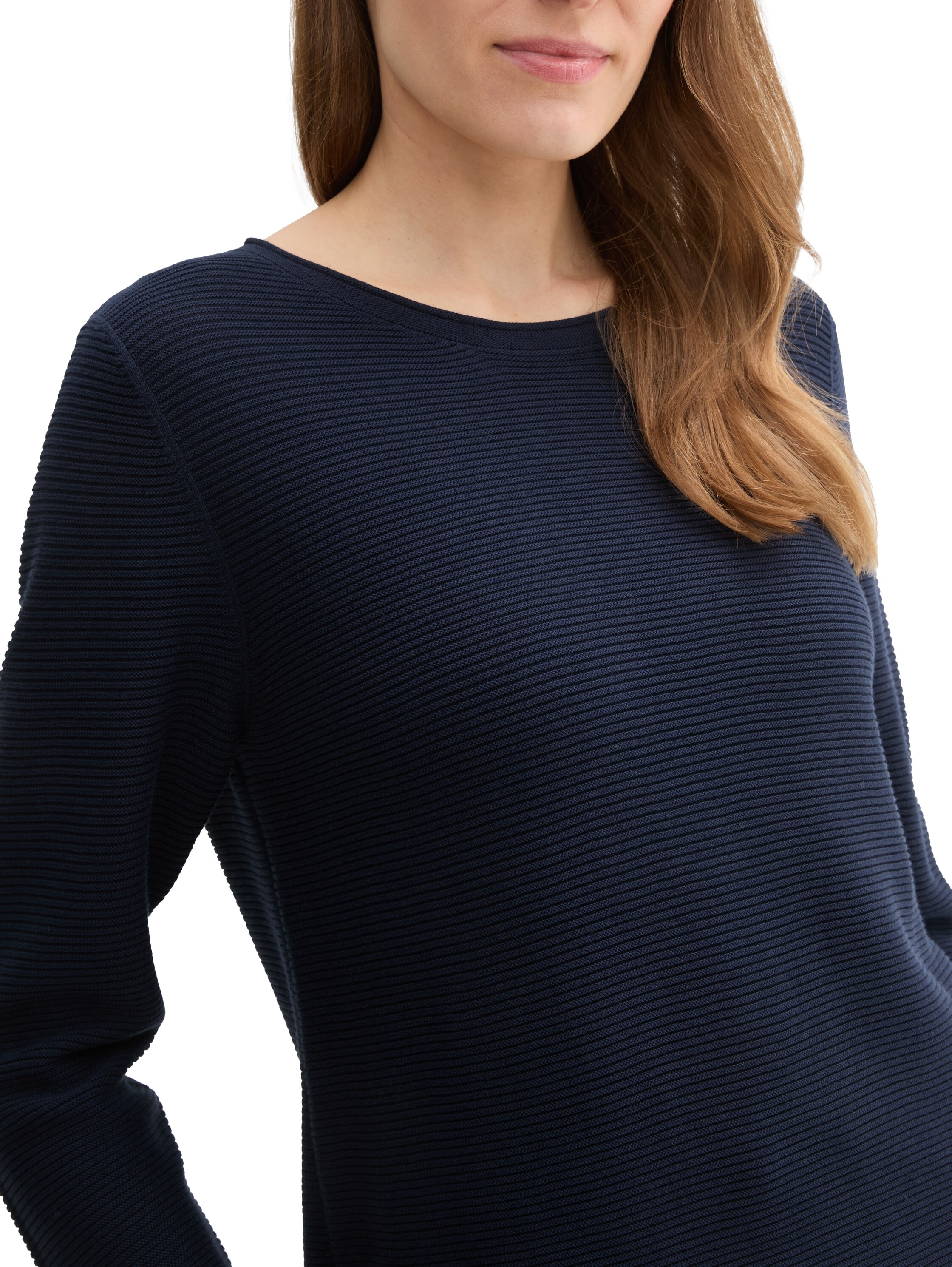 TOM TAILOR Strickpullover, mit Struktur-Muster