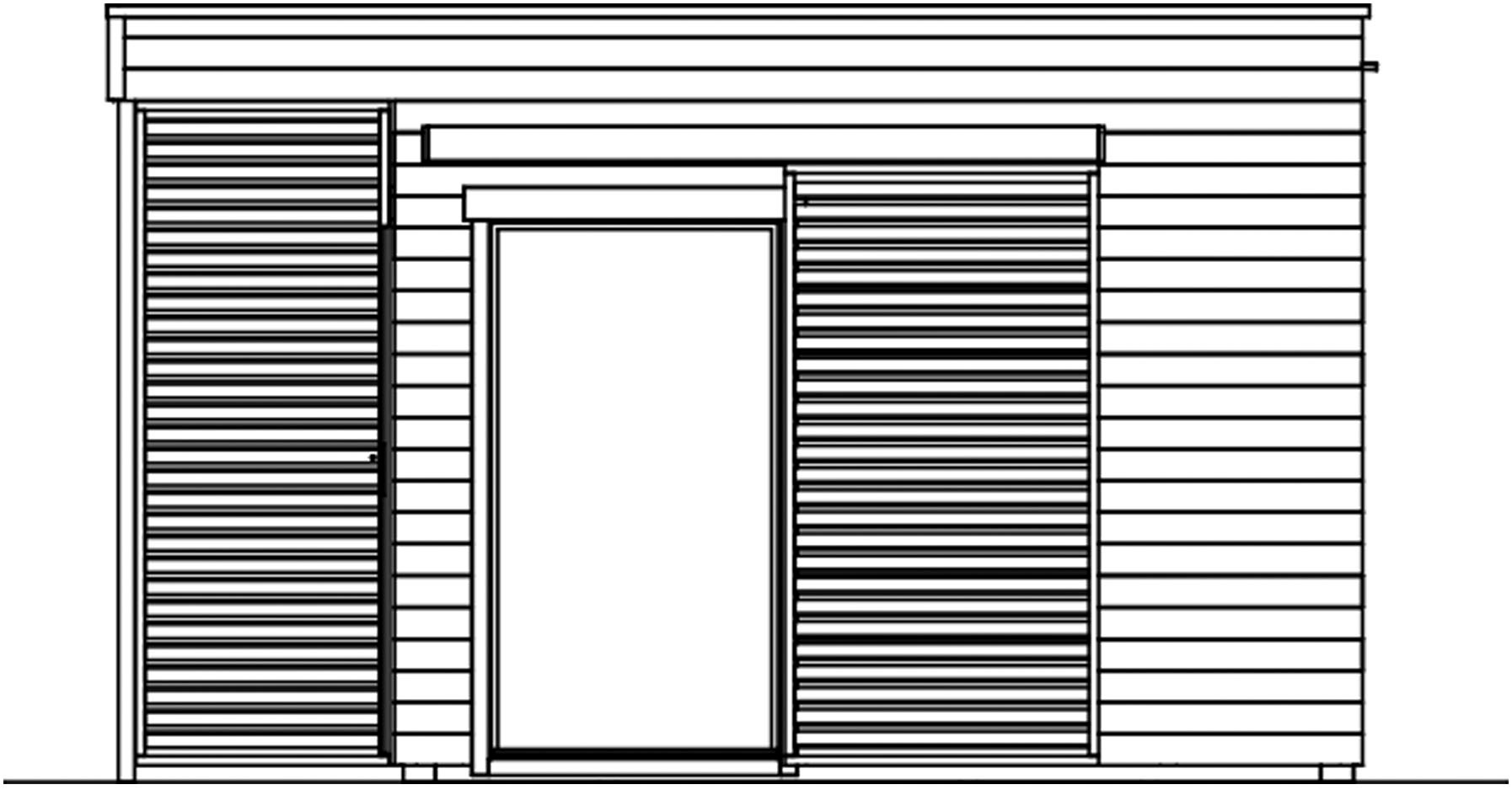 Skanholz Gartenhaus »Tokio 2«, einschalig
