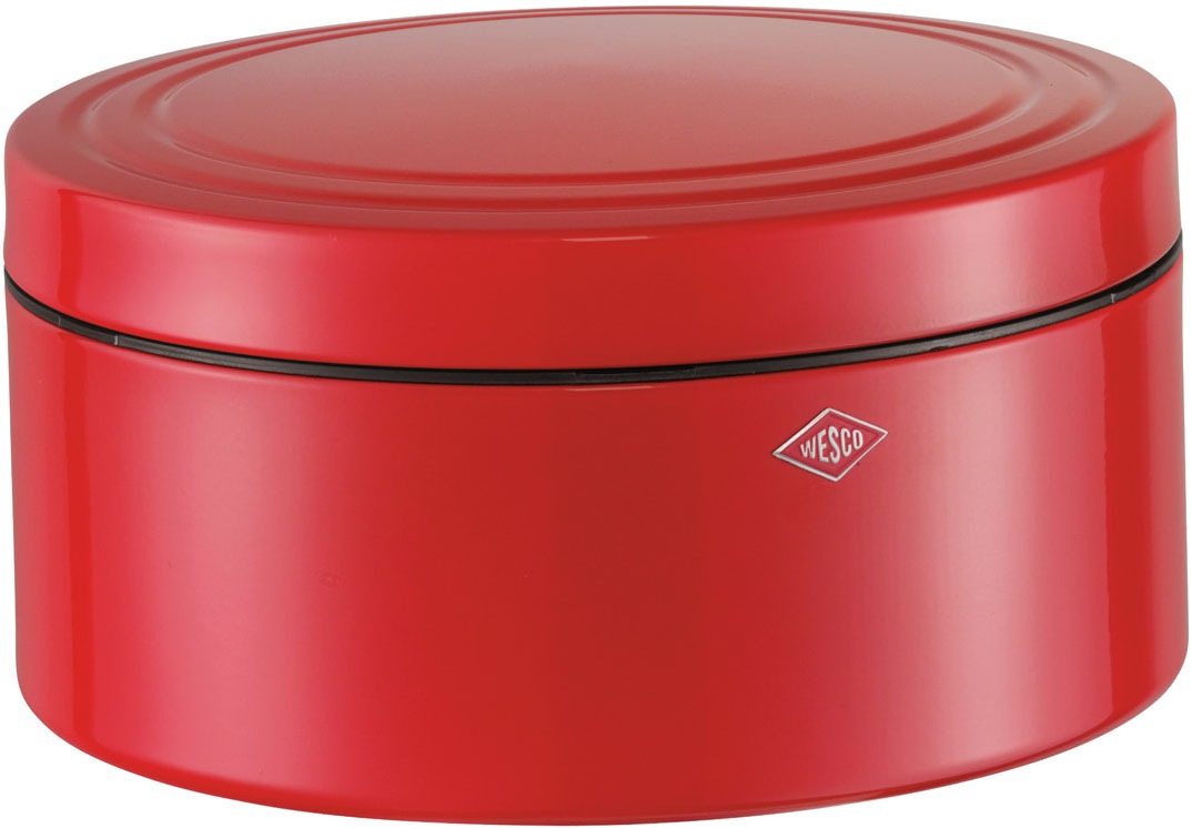 WESCO Keksdose »Classic Line - Gebäckdose« 1 Stk. tlg. Dose mit Deckel & Kunststoffring / schließt dicht, 4 L redorange