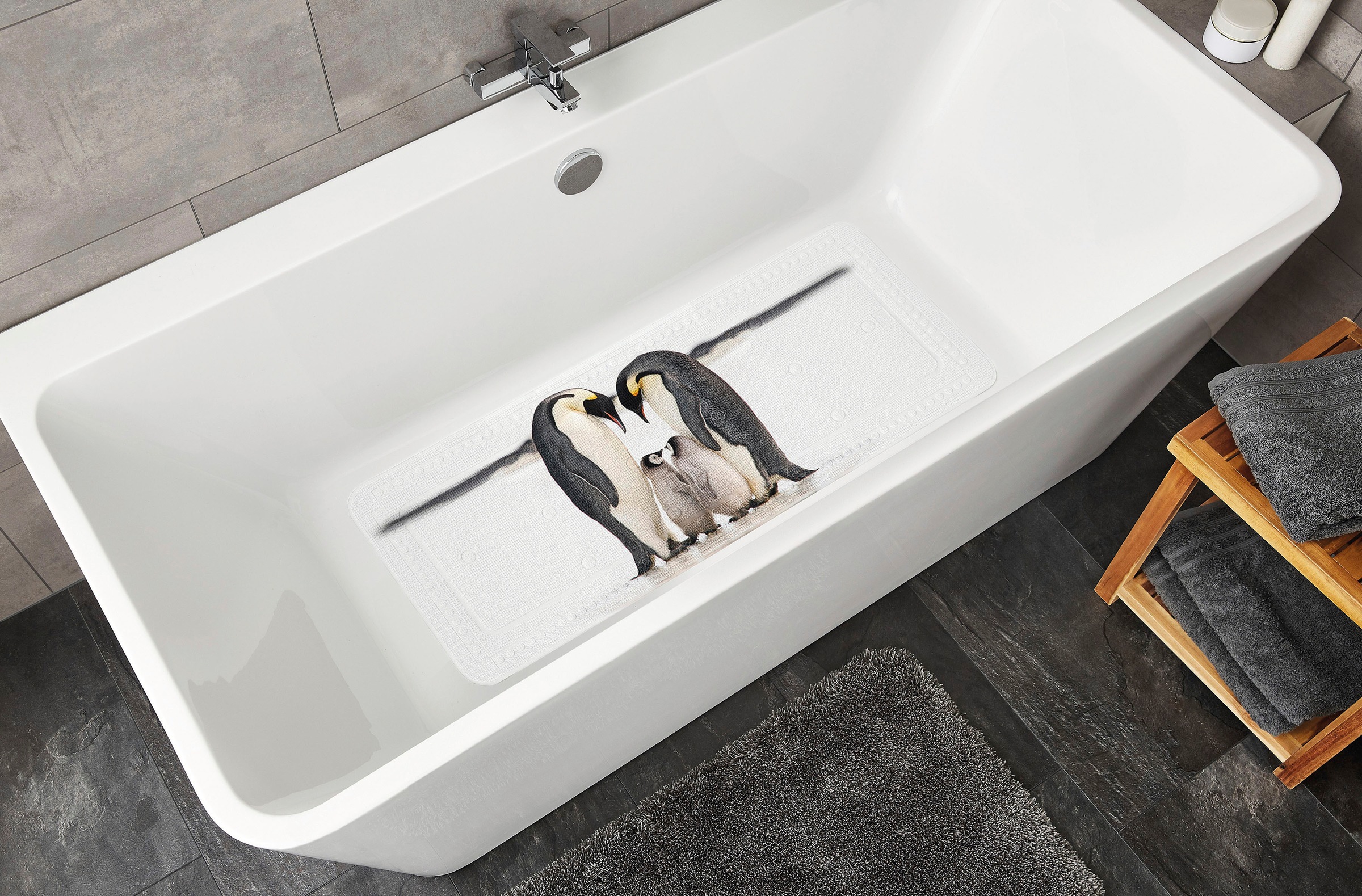 Kleine Wolke Wanneneinlage "Jacksons" mit Saugnäpfen günstig online kaufen