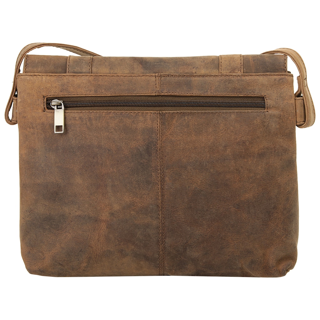 Harold's Messenger Bag »ANTIC«, echt Leder