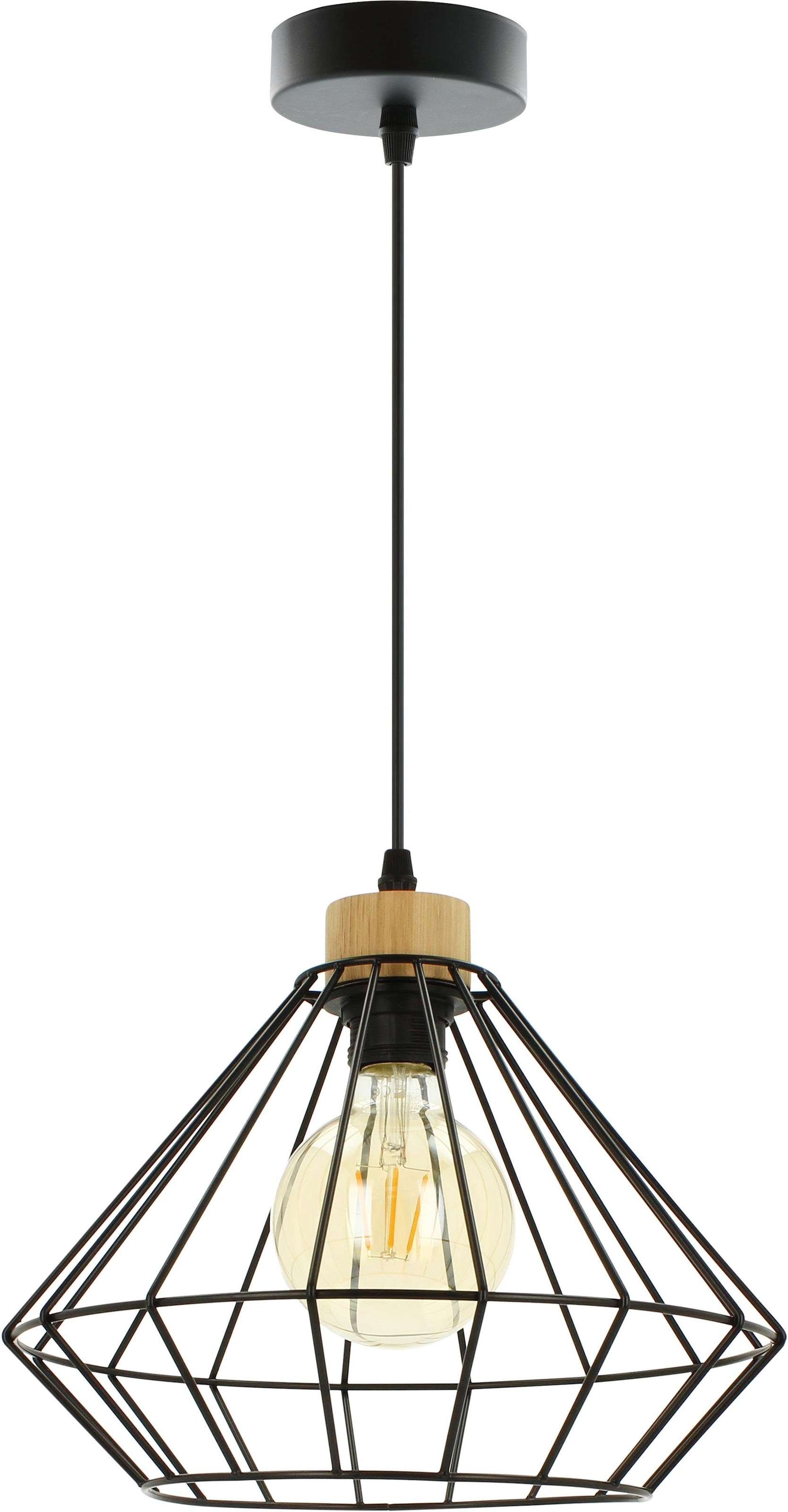 BRITOP LIGHTING Pendelleuchte »RAQUELLE«, 1 flammig, Leuchtmittel E27   ohn günstig online kaufen