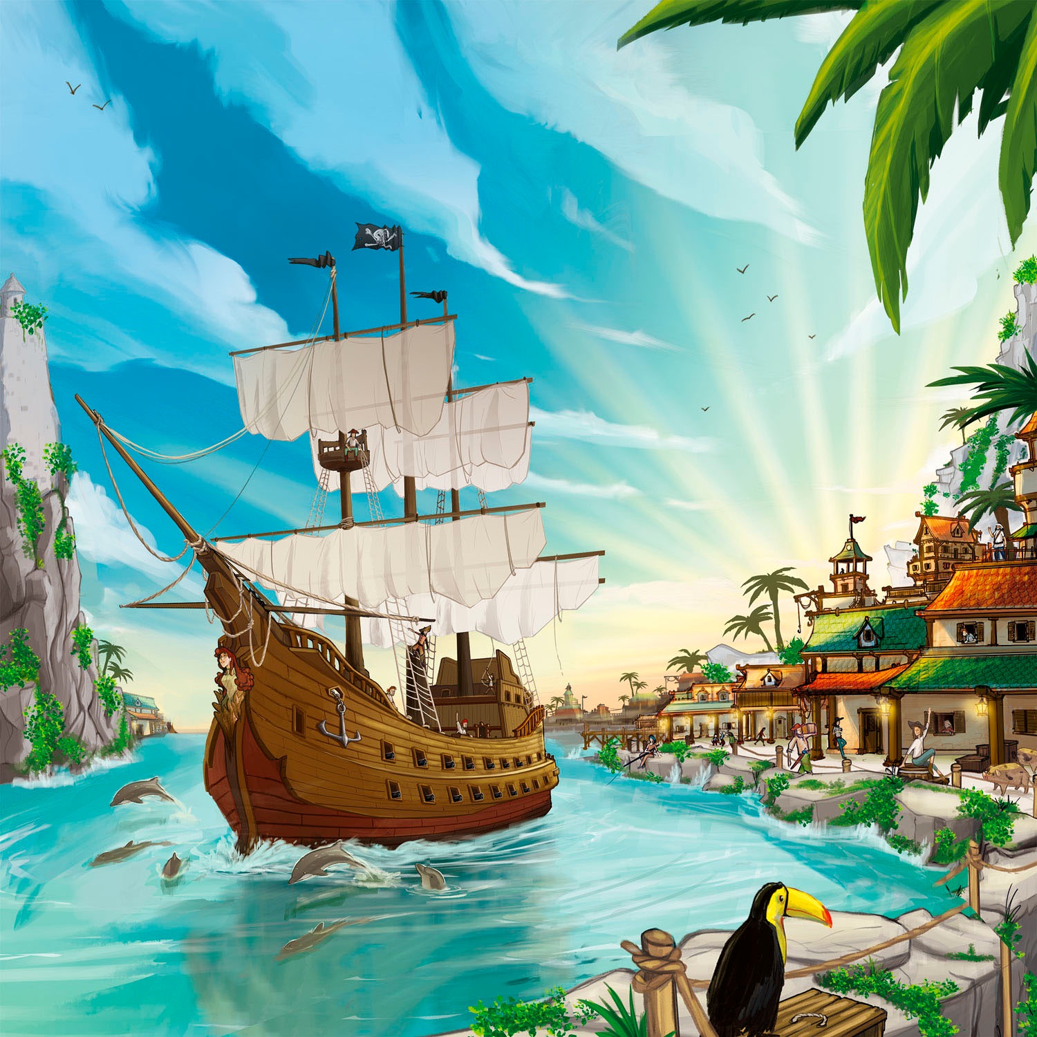 Queen Games Spiel »Nassau - Classic Edition«, Made in Europe