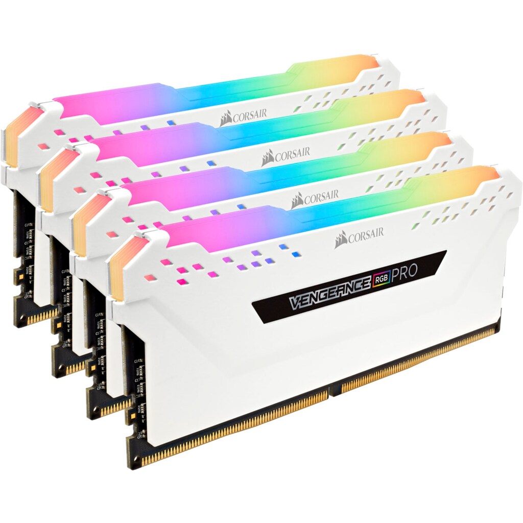 Corsair PC-Arbeitsspeicher »VENGEANCE® RGB PRO 64 GB (4 x 16 GB) DDR4 DRAM 3200 MHz C16«