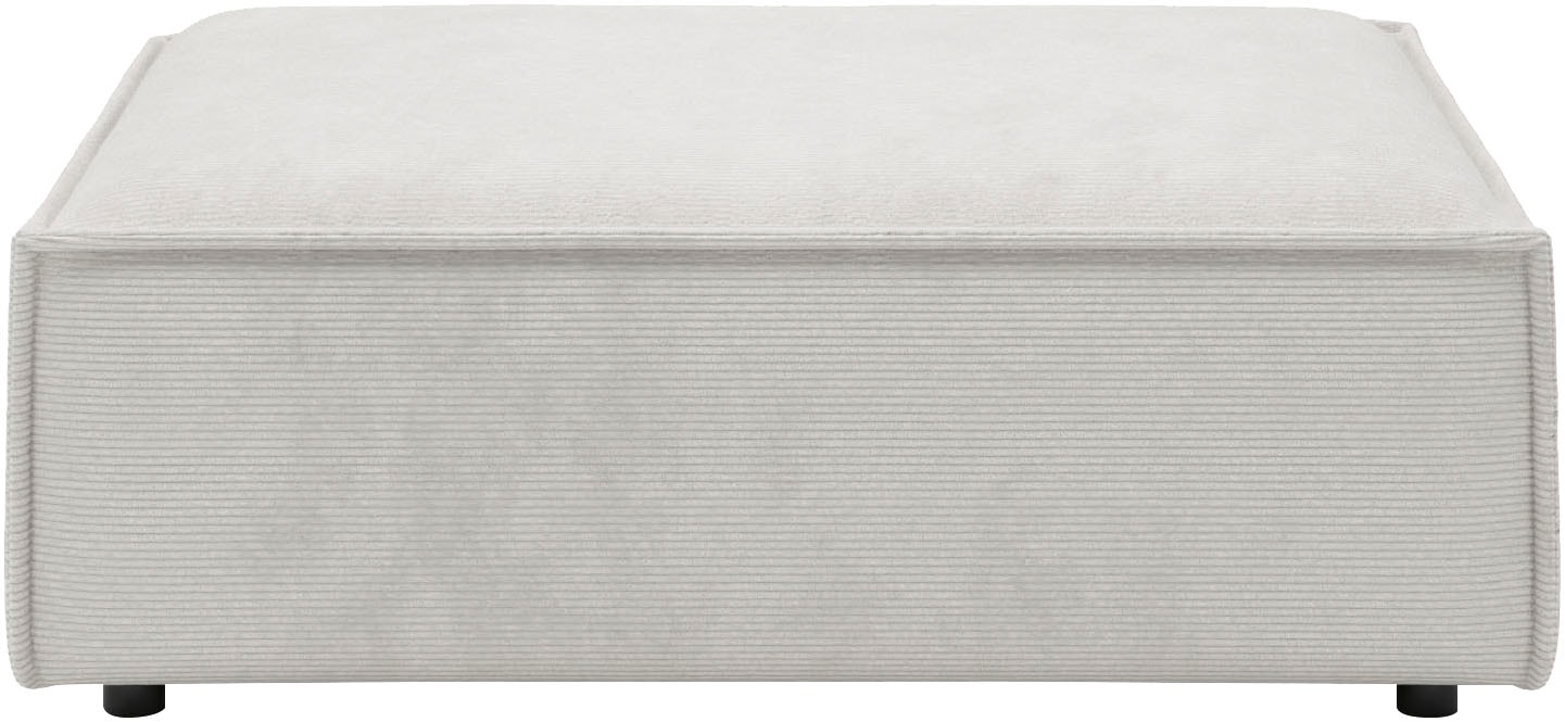 Places of Style Polsterhocker »Watertown, XXL Hockerbank passend zum Sofa - ideal als Beistellmodul«, erweiterbare Hockerbank mit weicher Polsterung