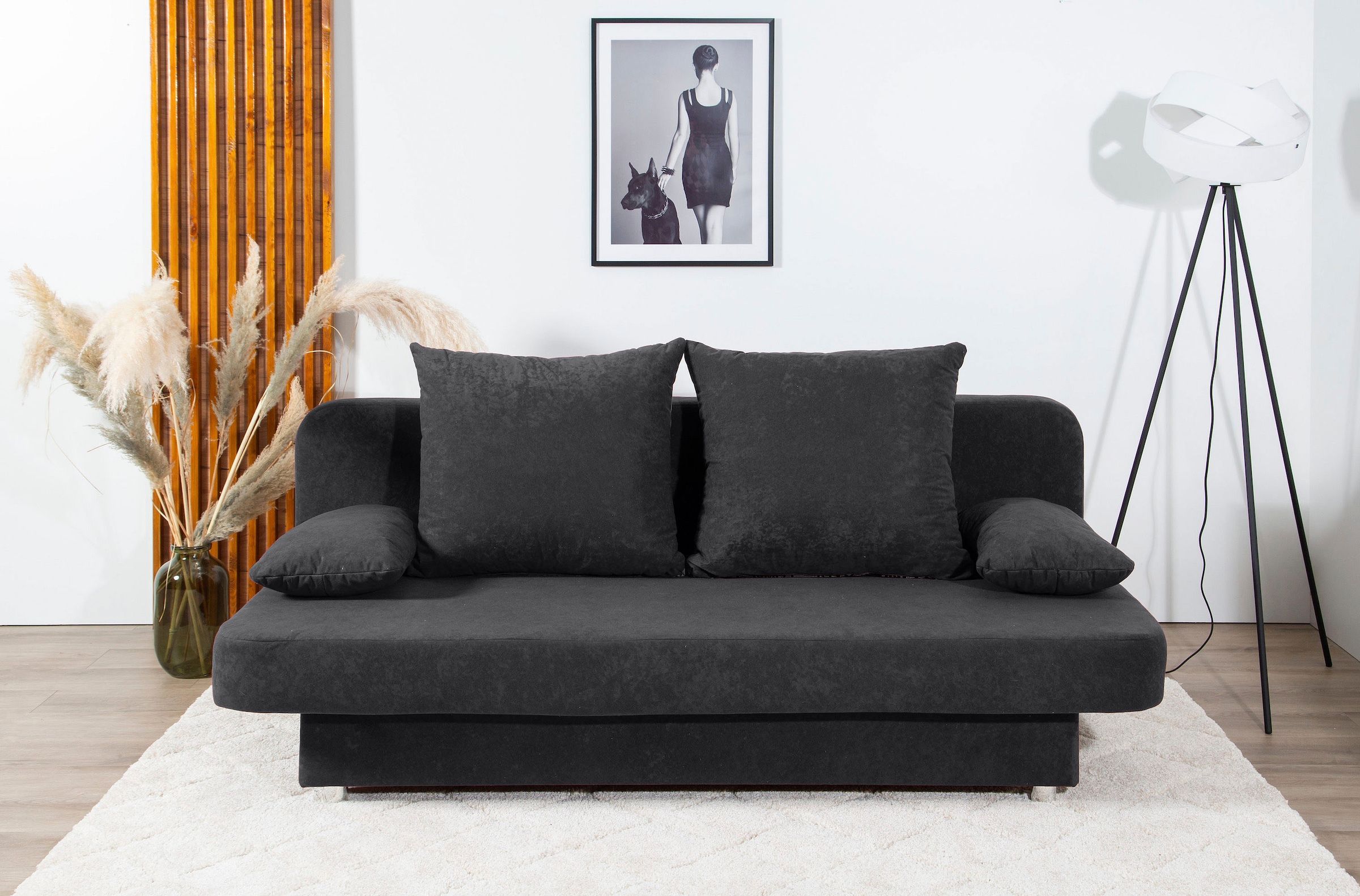 COLLECTION AB Schlafsofa »Ulla inkl. Bettfunktion und Bettkasten« günstig online kaufen