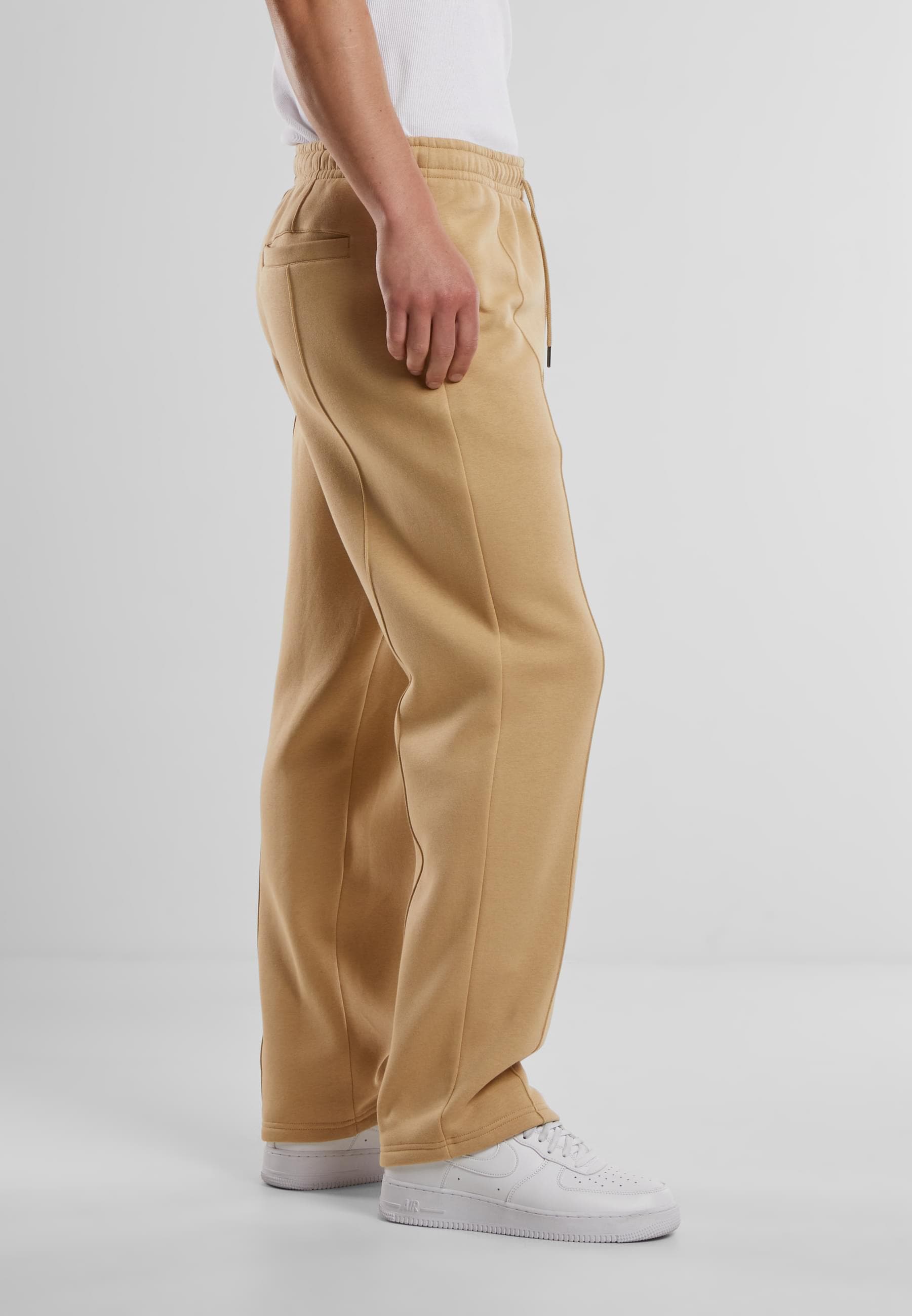 URBAN CLASSICS Stoffhose »Urban Classics Fluffy Pintuck Trackpants«