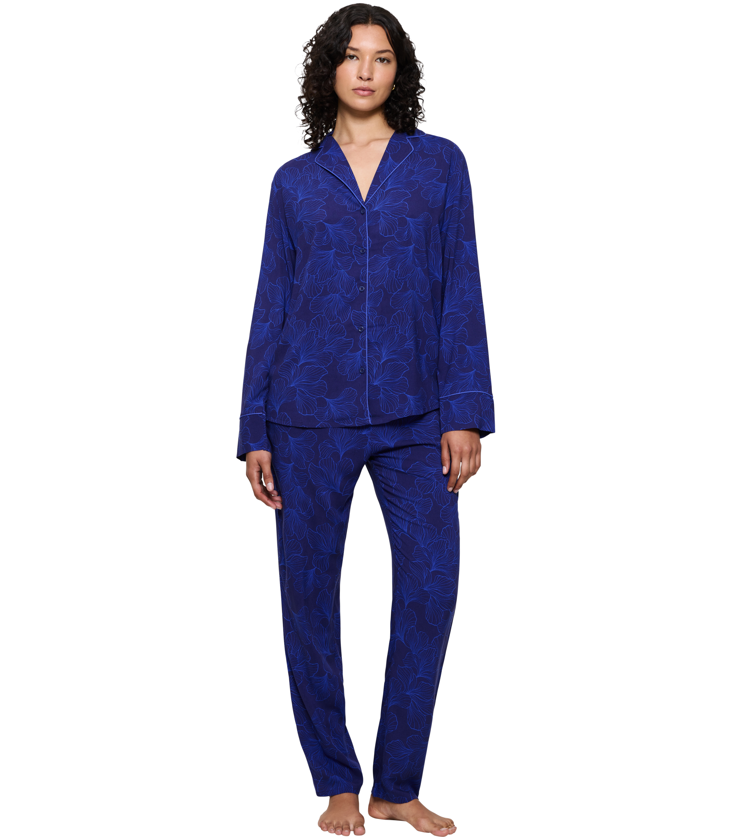 Triumph Schlafanzug 2 tlg. mit klassischem Reverskragen