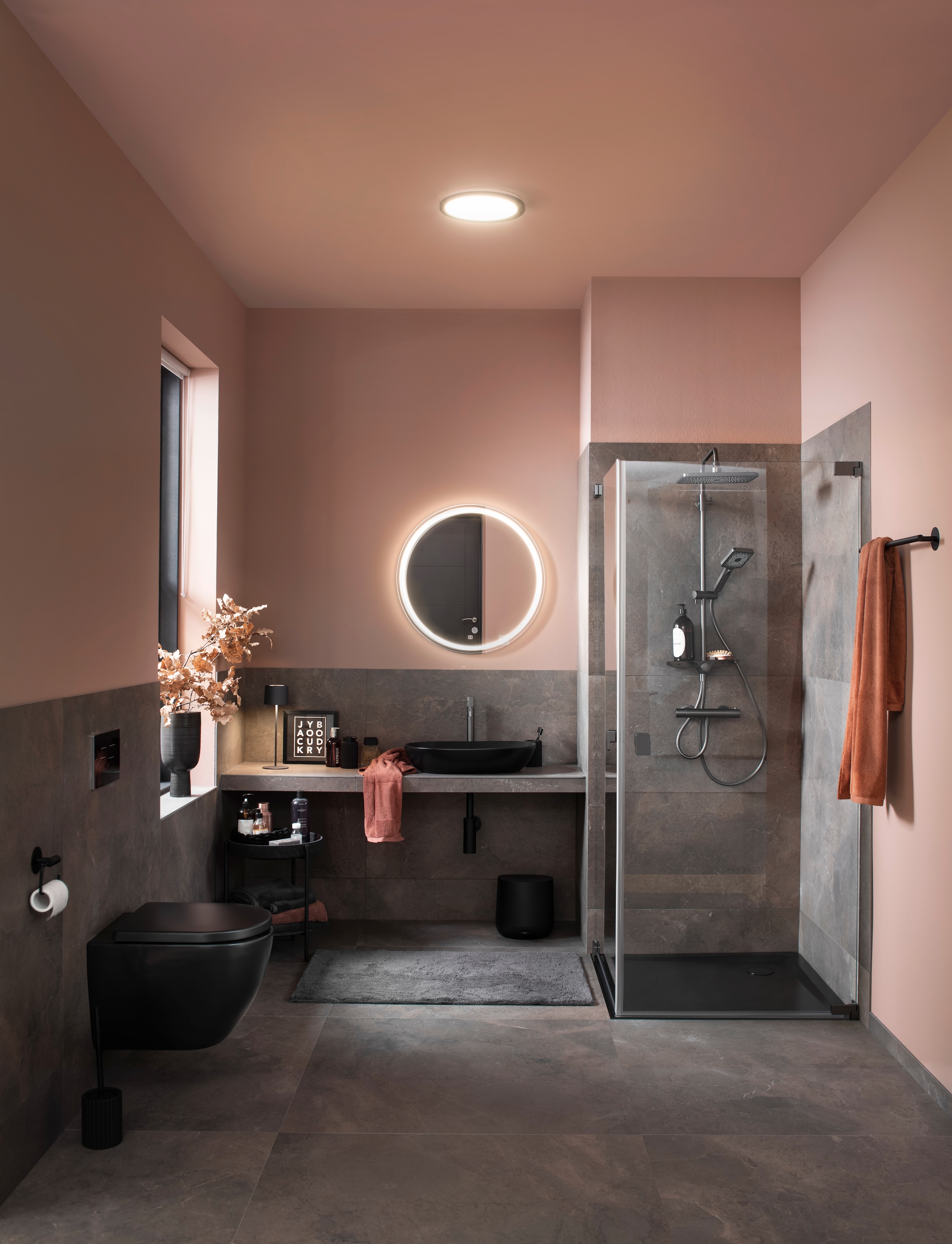 SCHÖNER WOHNEN-Kollektion Badematte »Bahamas  Uni« Höhe 30 mm fußbodenheizungsgeeignet beidseitig verwendbar