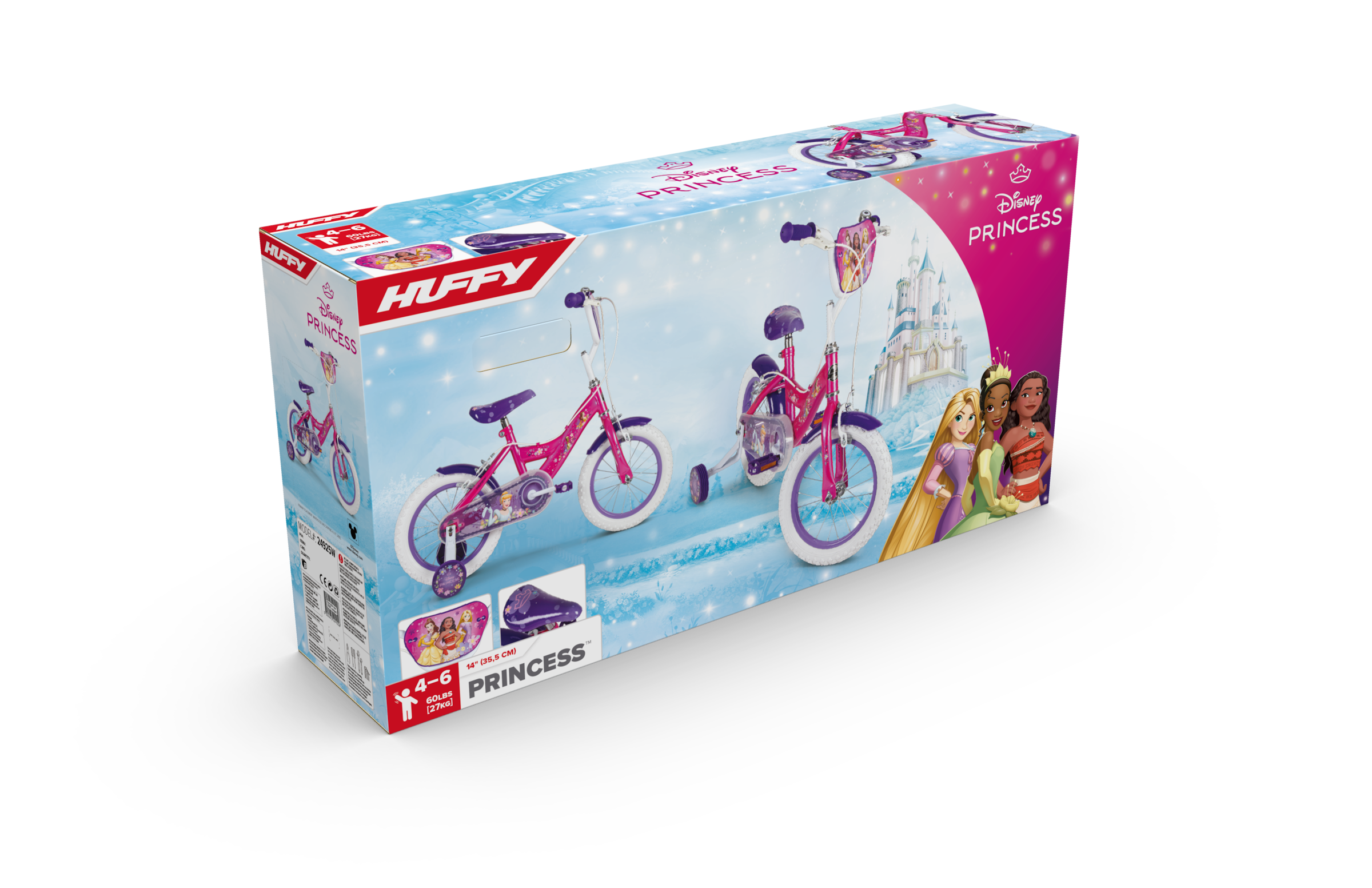 Huffy Kinderfahrrad »Huffy Disney Princess 14-Zoll-Fahrrad«