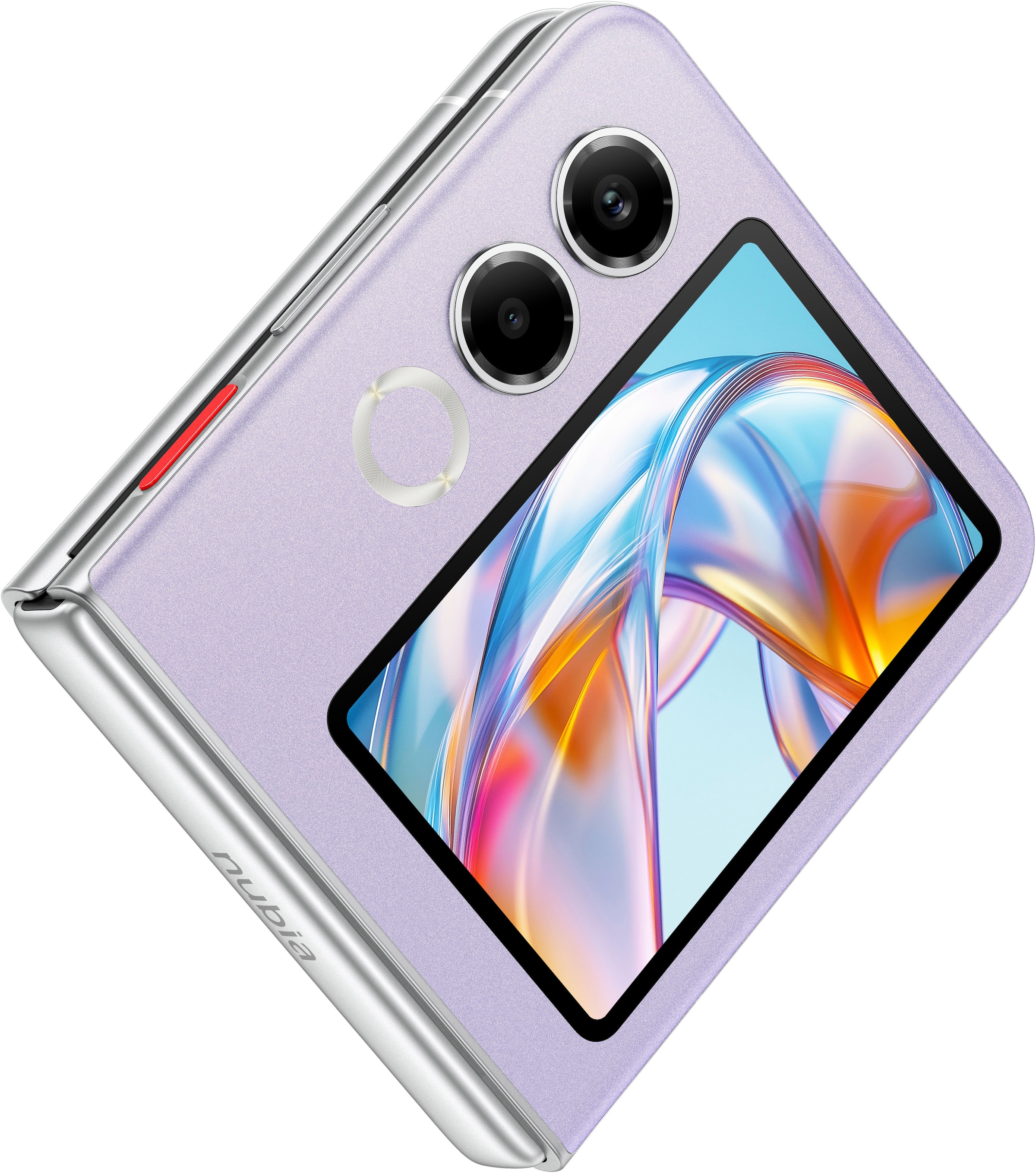Nubia Smartphone »Flip 2«, lilac purple