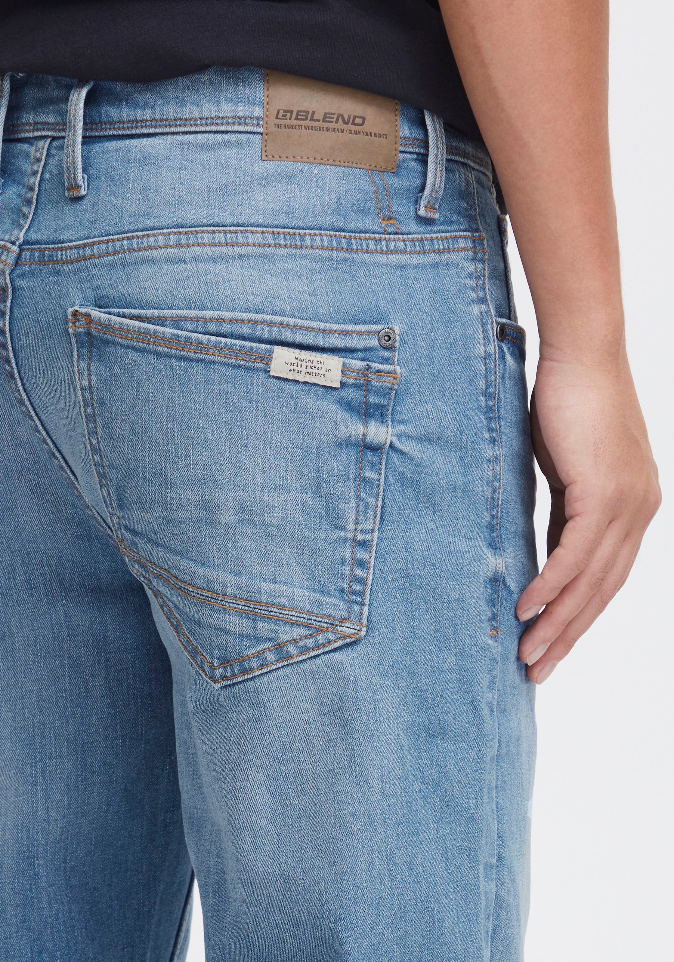 Blend Regular-fit-Jeans »BL-Rock fit«