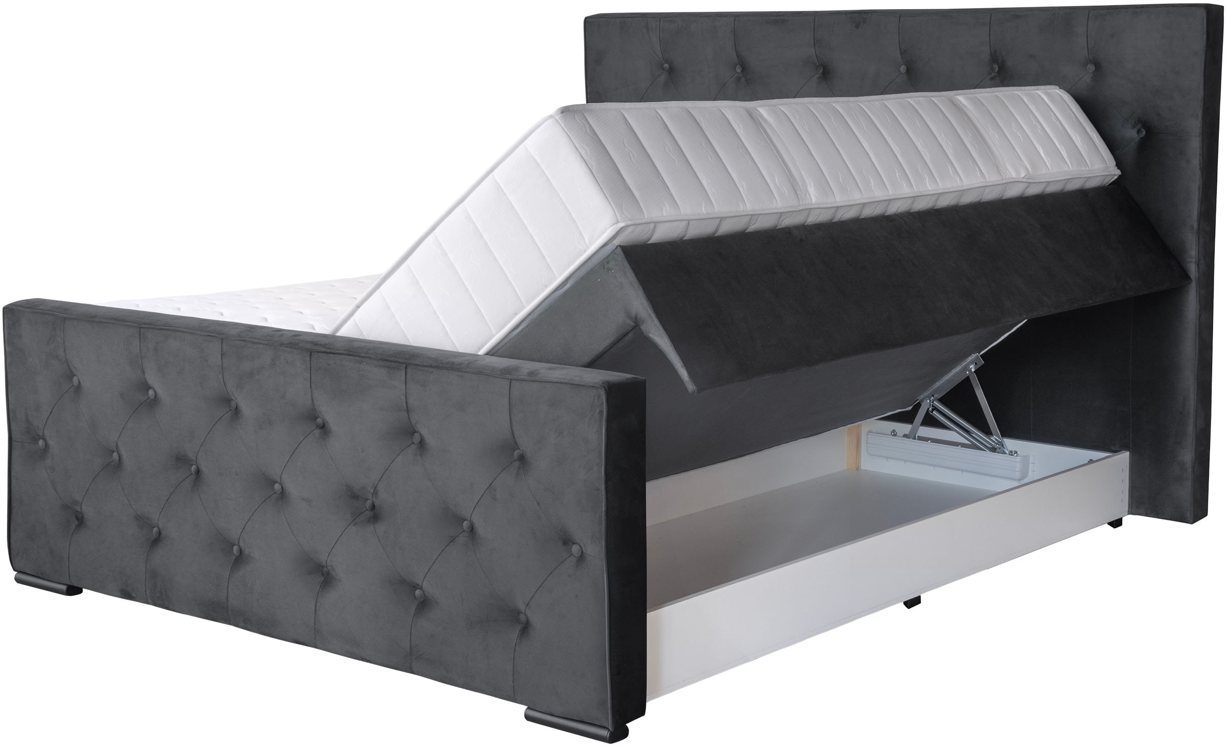 COLLECTION AB Boxspringbett »Florence erhältlich in der Breite 180cm«, inkl günstig online kaufen