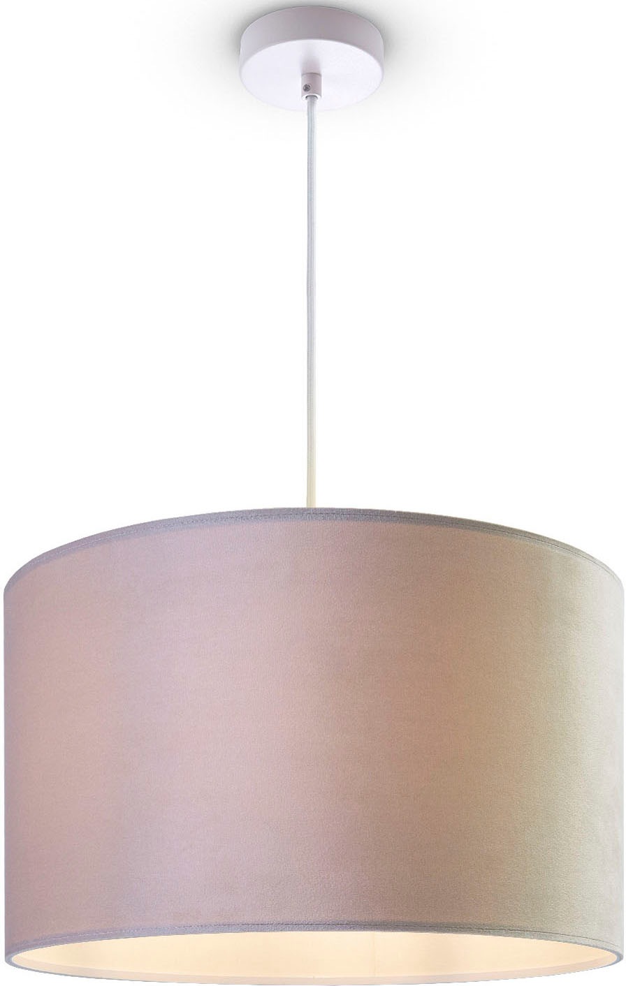 Paco Home Pendelleuchte »Hugo uni Color«, Leuchtmittel E27   ohne Leuchtmit günstig online kaufen