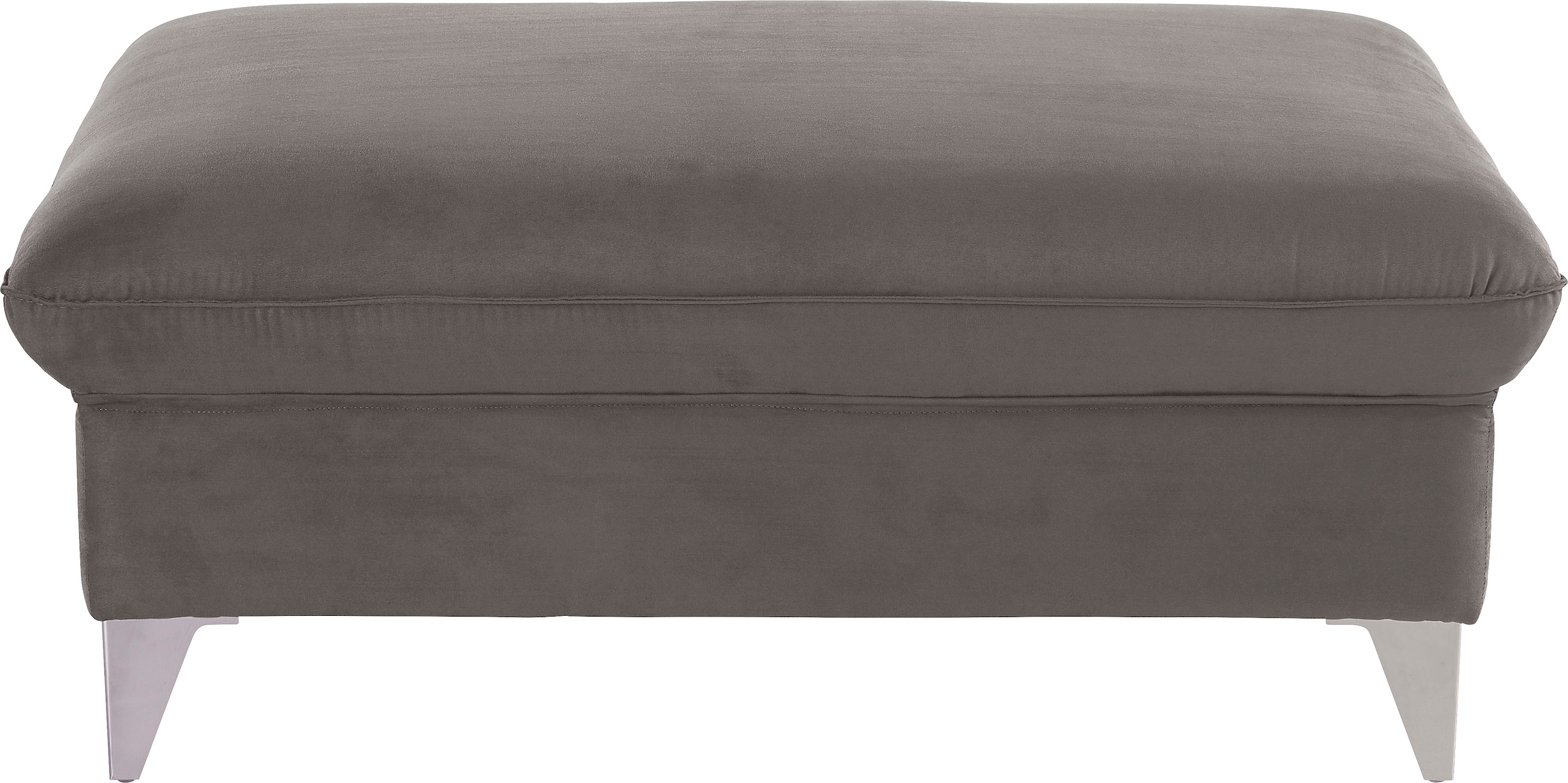 COTTA Polstergarnitur »Caluso L-Form«, (2 tlg.), Set bestehend aus: Ecksofa mit Kopfteilverstellung & Hocker