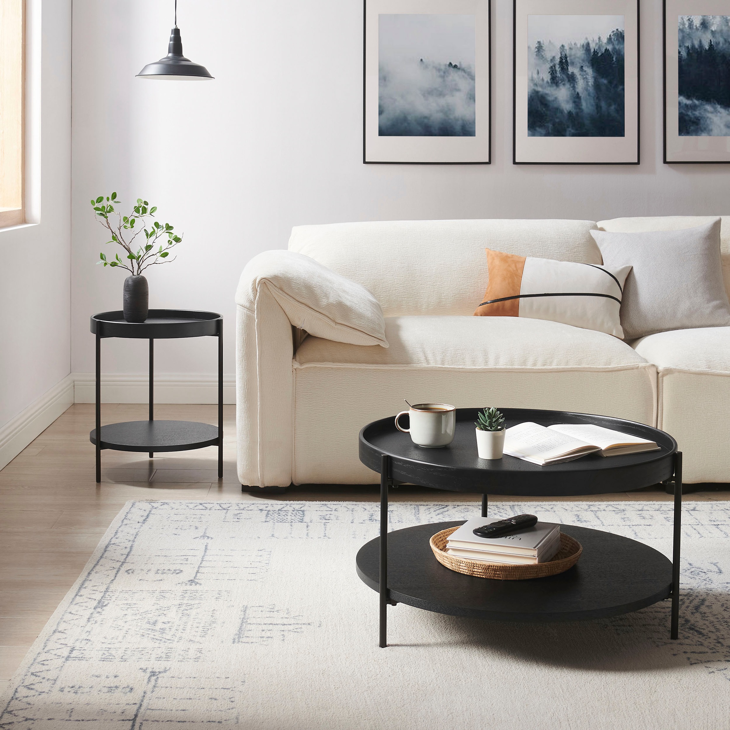 SalesFever Couchtisch "Couchtisch in stilvoller Optik" Set, 2 Stk. tlg. mit günstig online kaufen