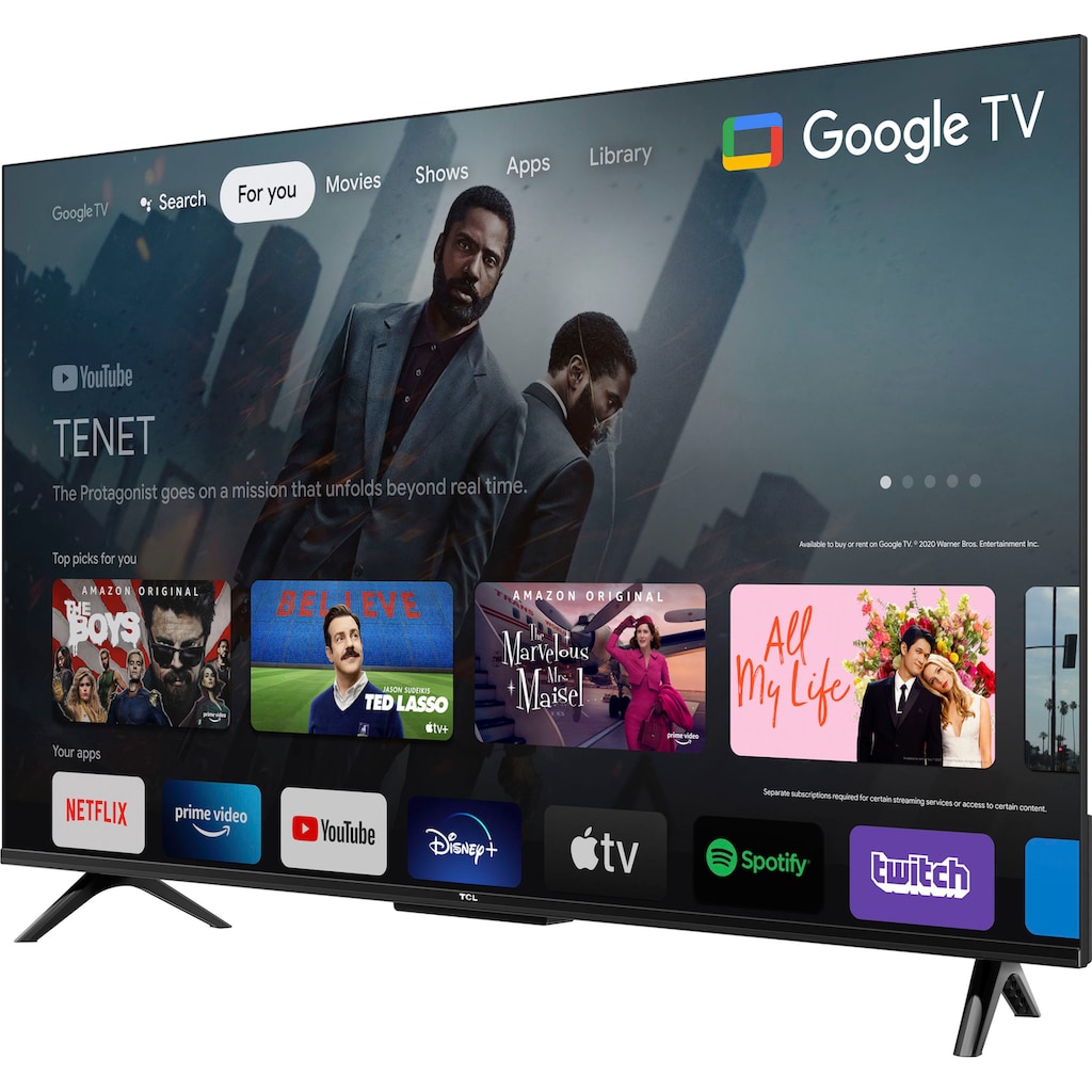 TCL LED-Fernseher »43P631X1«, 108 cm/43 Zoll, 4K Ultra HD, Android TV-Google TV-Smart-TV