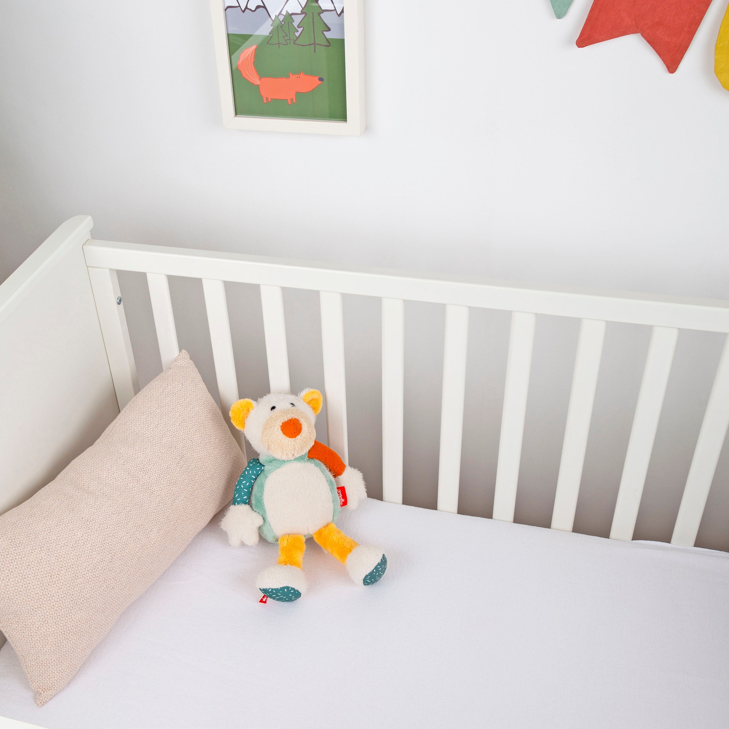 Sigikid Kuscheltier »Patchwork Sweety Yellow, Eisbär«