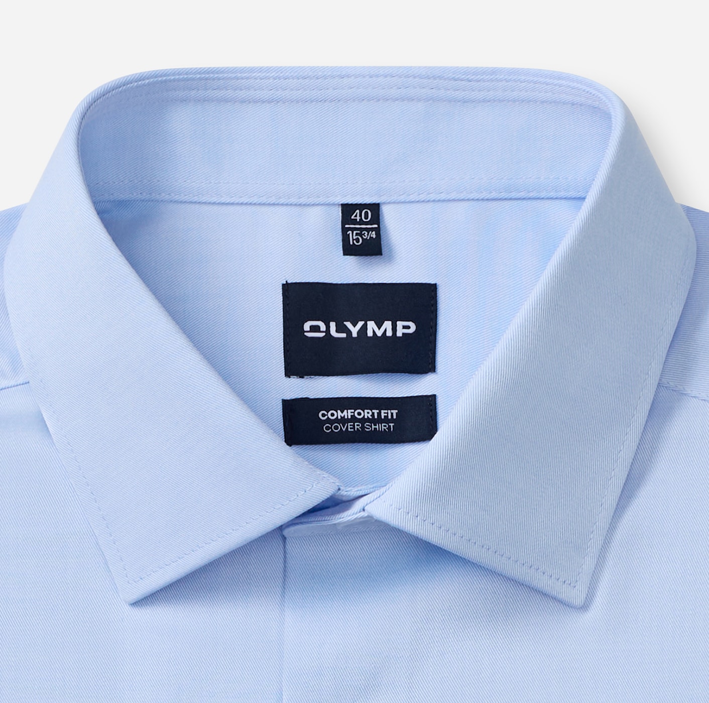 OLYMP Langarmhemd »Luxor Cover Shirt« höchste Blickdichte, bügelfrei, Businesshemd, Comfort fit